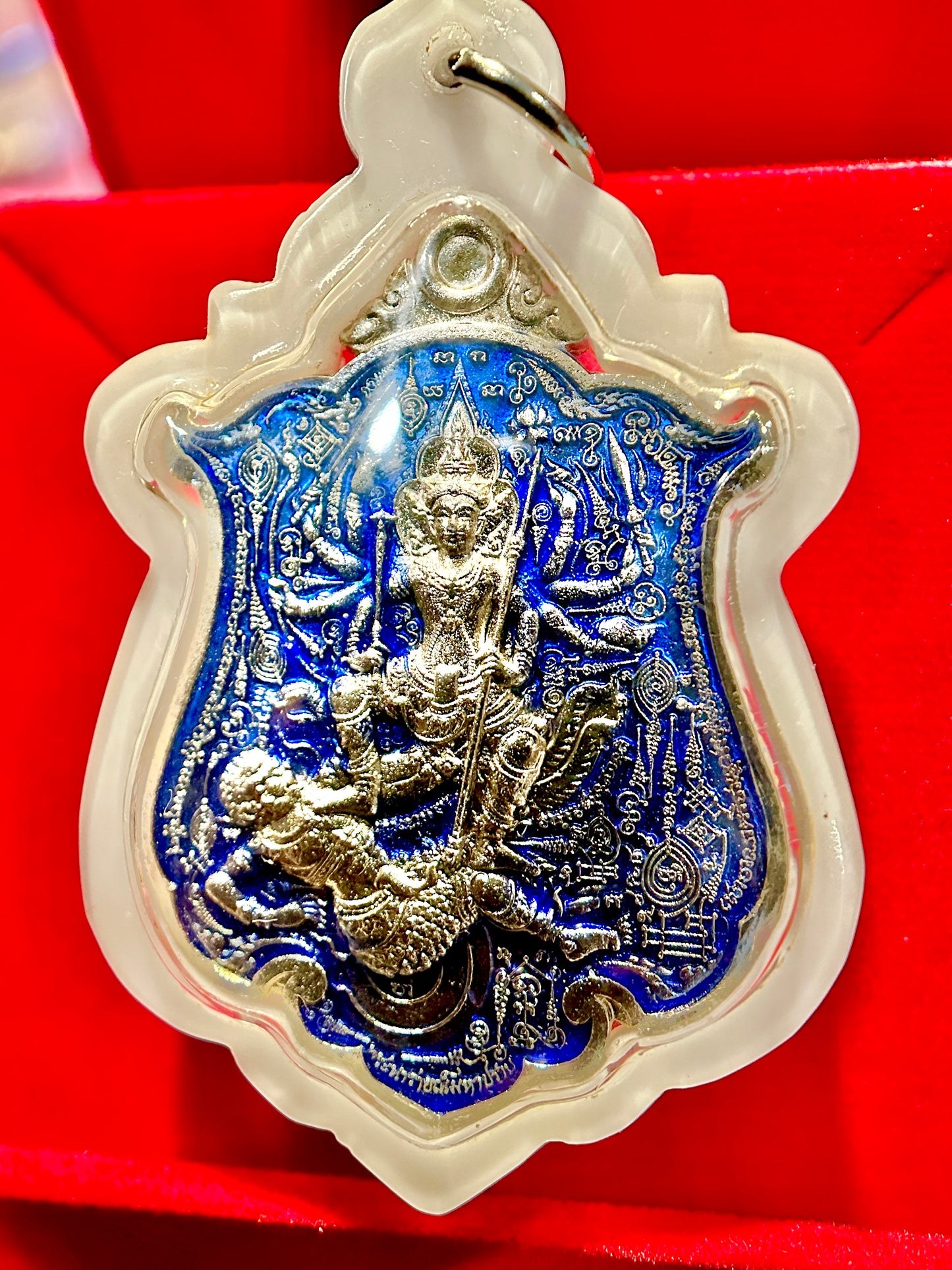 Kali/Shiva & Triple Hanuman (Blue/Silver)