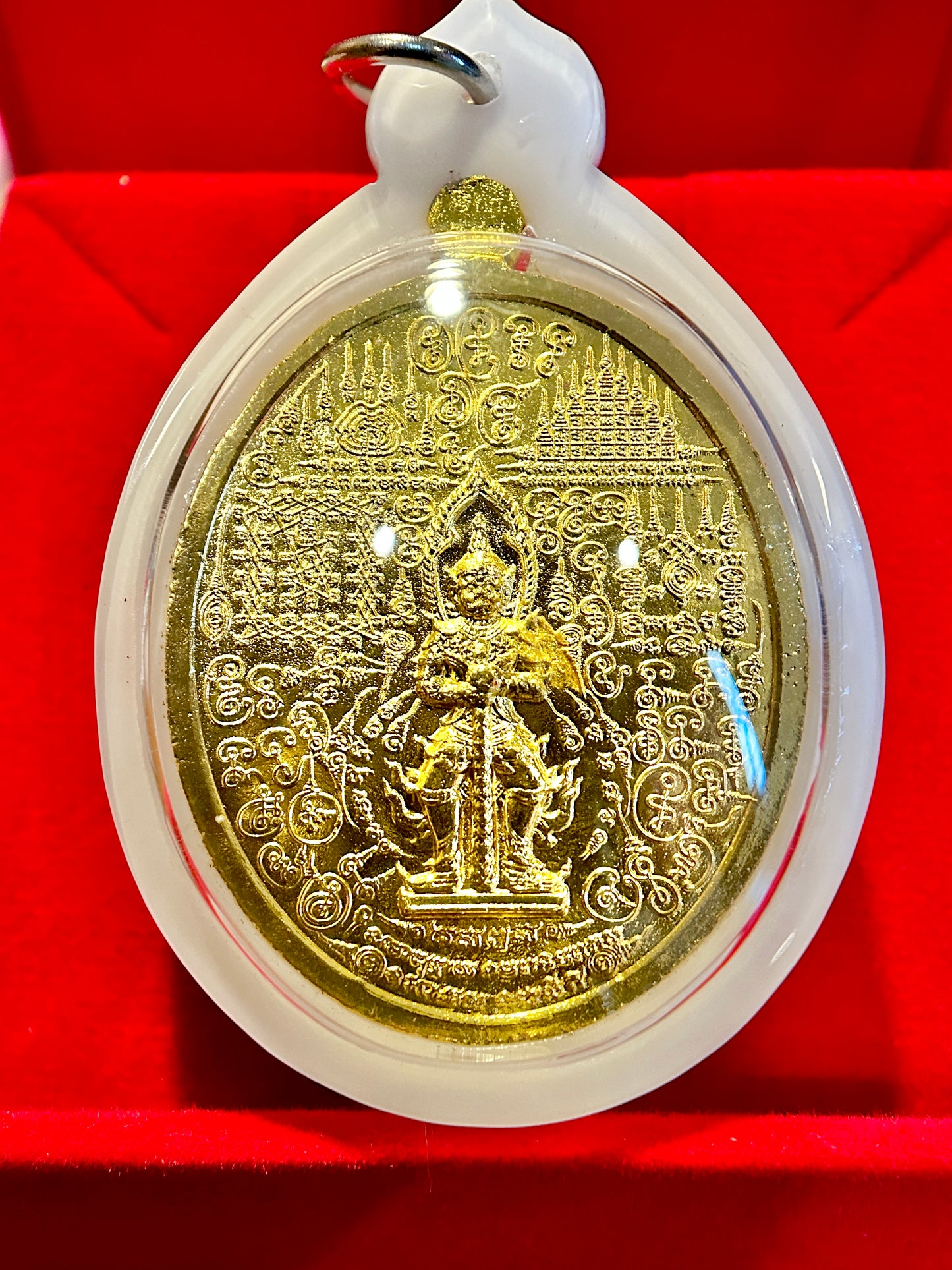 Garuda Sky Guardian Amulet (White Case)