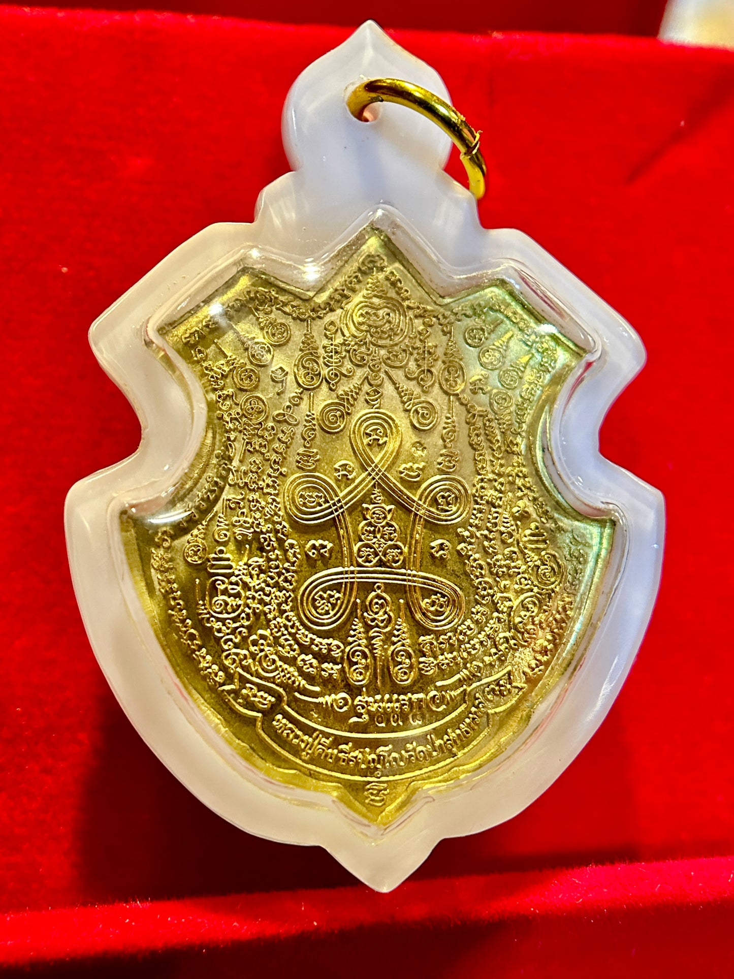 Garuda Royal Crest Amulet (Crimson & Gold Edition)