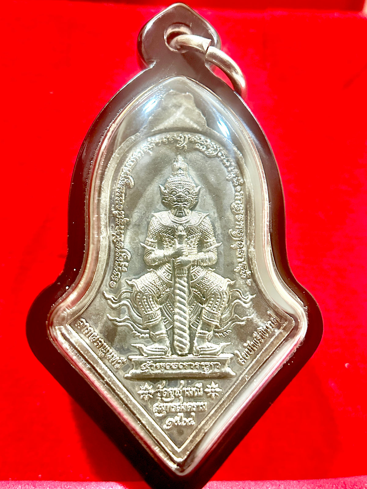 Silver Buddha & Tao Wessuwan Protection