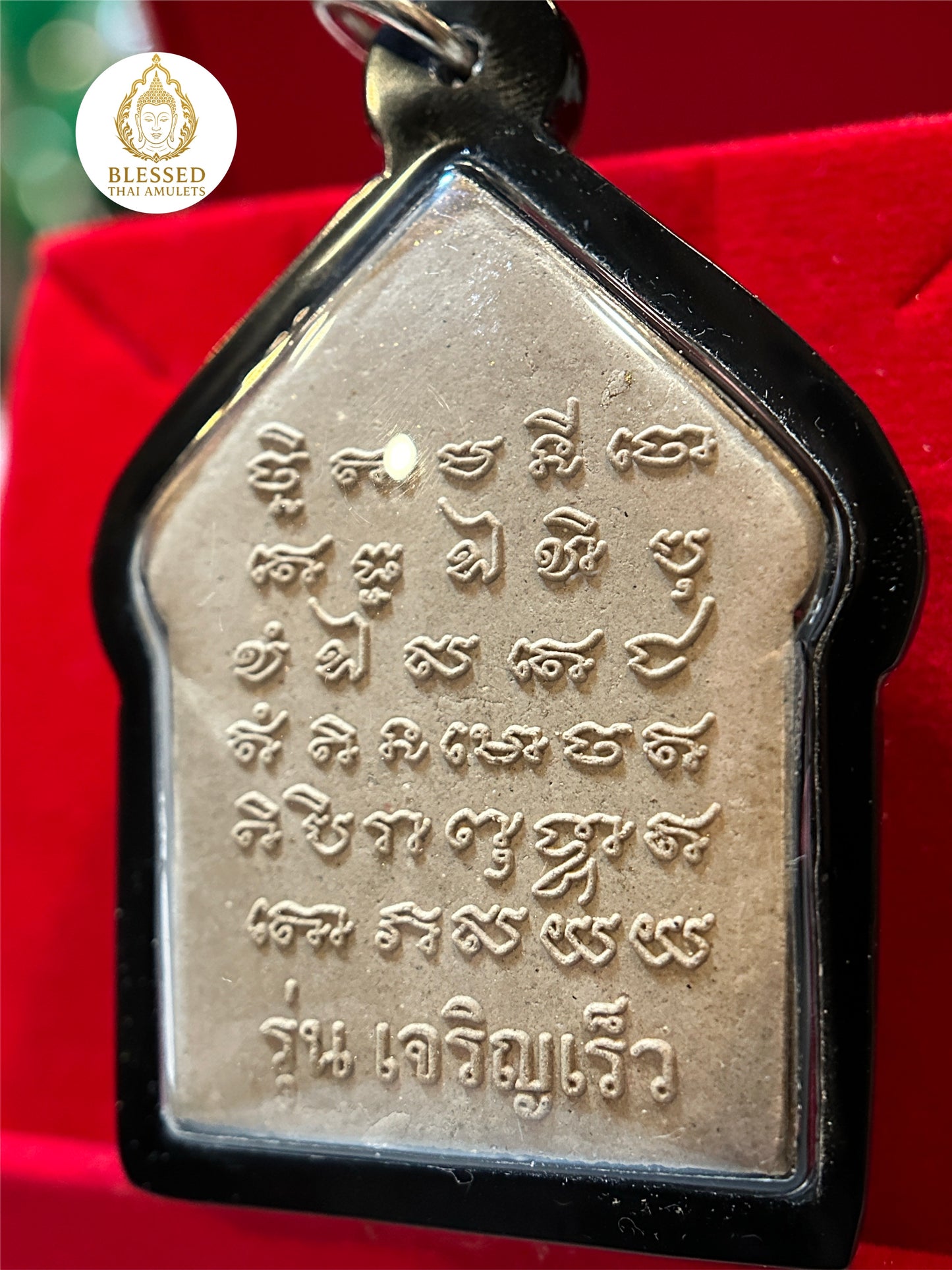 Golden Tranquility Buddha – Scripted Blessing
