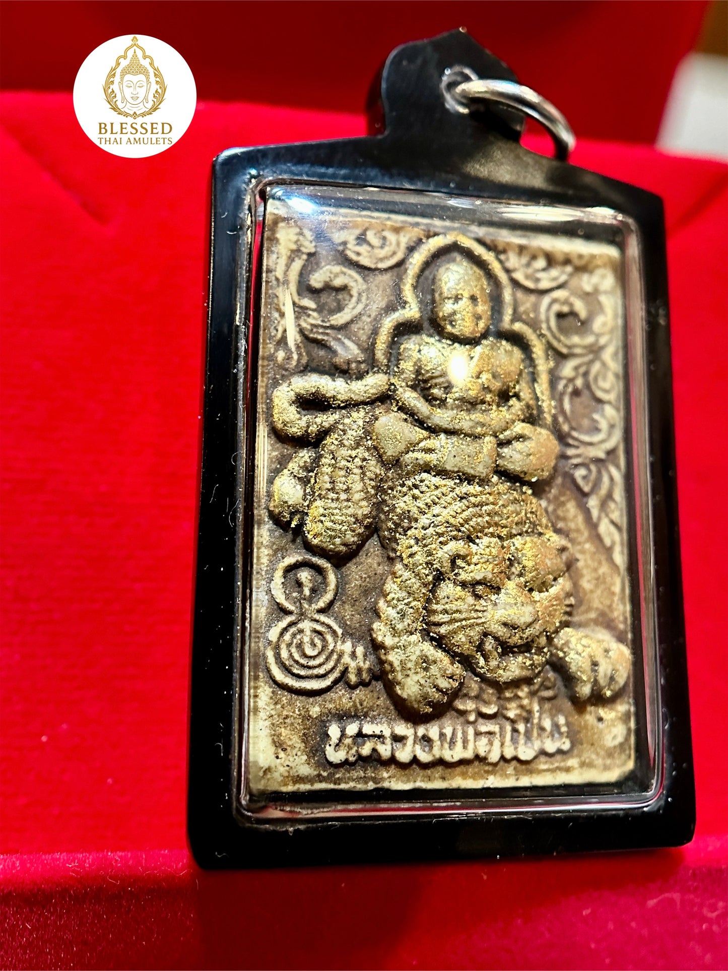 Hanuman & Monk Riding Tiger