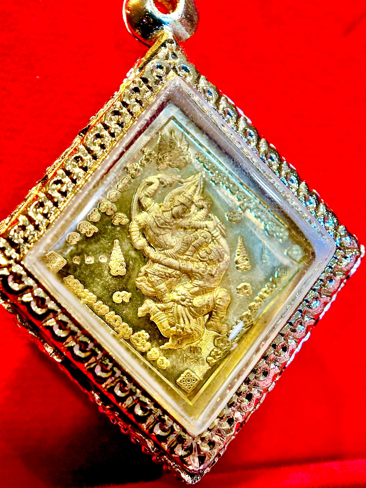 Phra Phrom Diamond Blessing (Red)