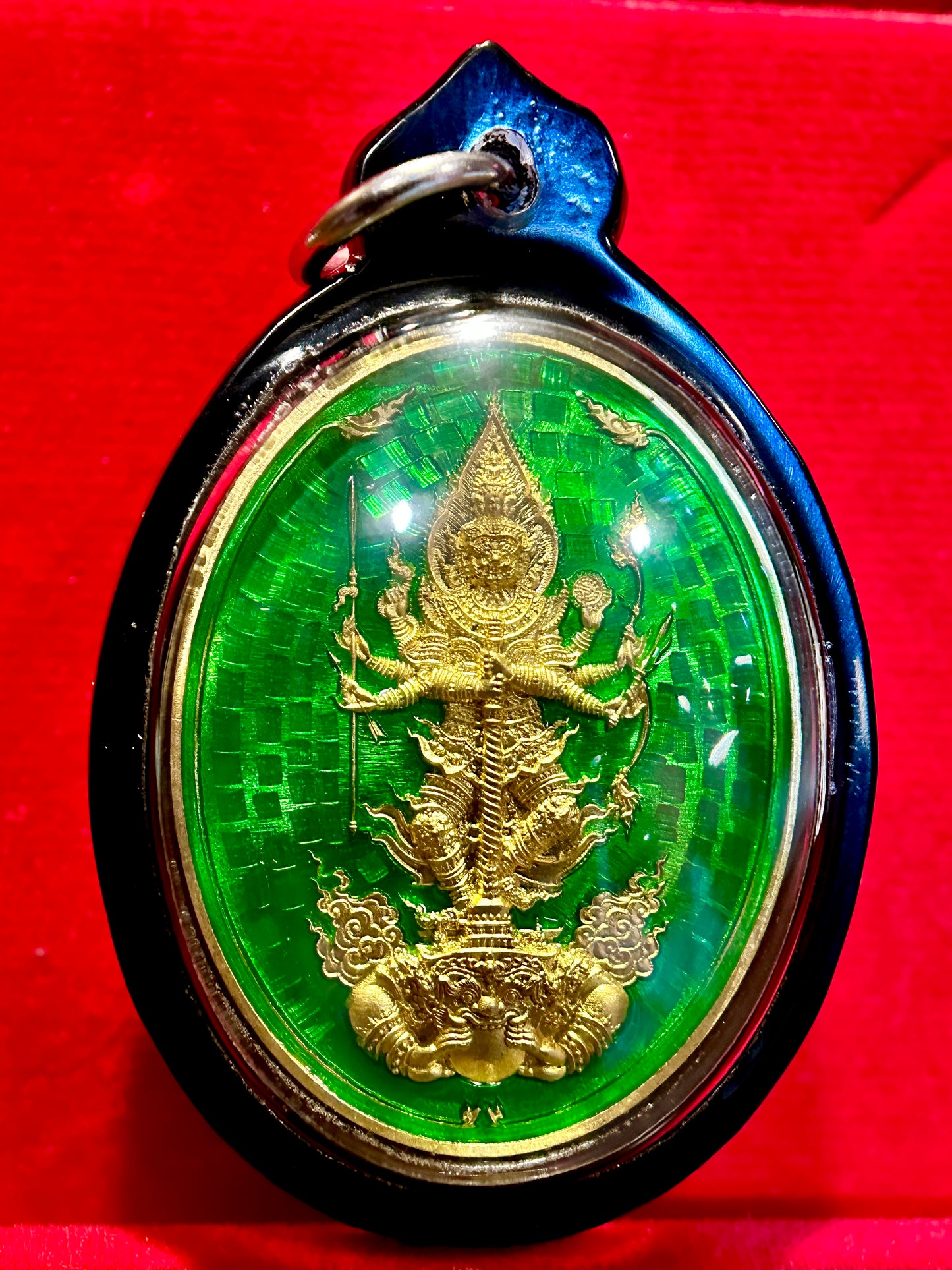 Guardian of Wealth & Protection (Green & Gold)
