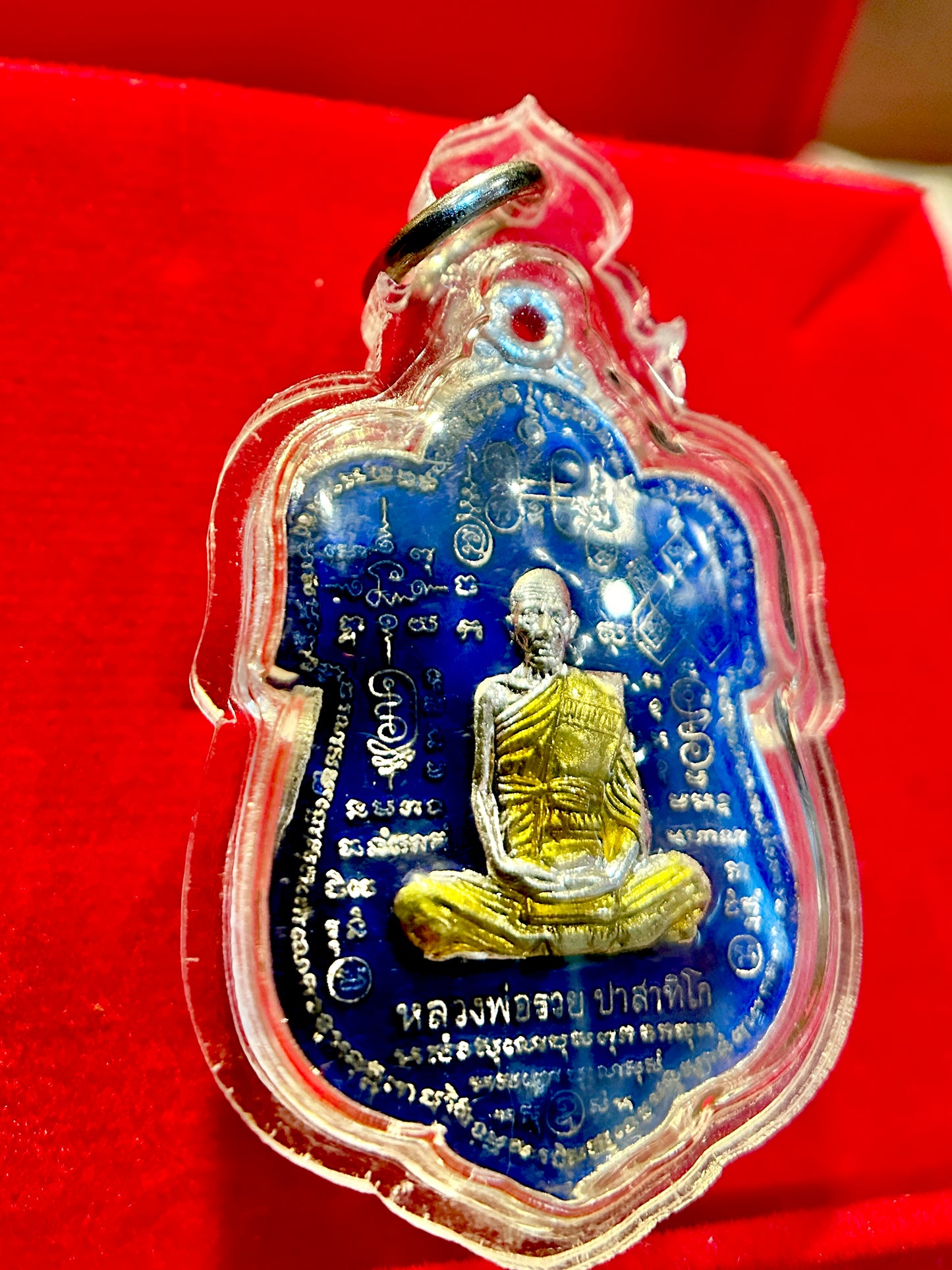 Luang Phor Ruay (Blue/Silver)
