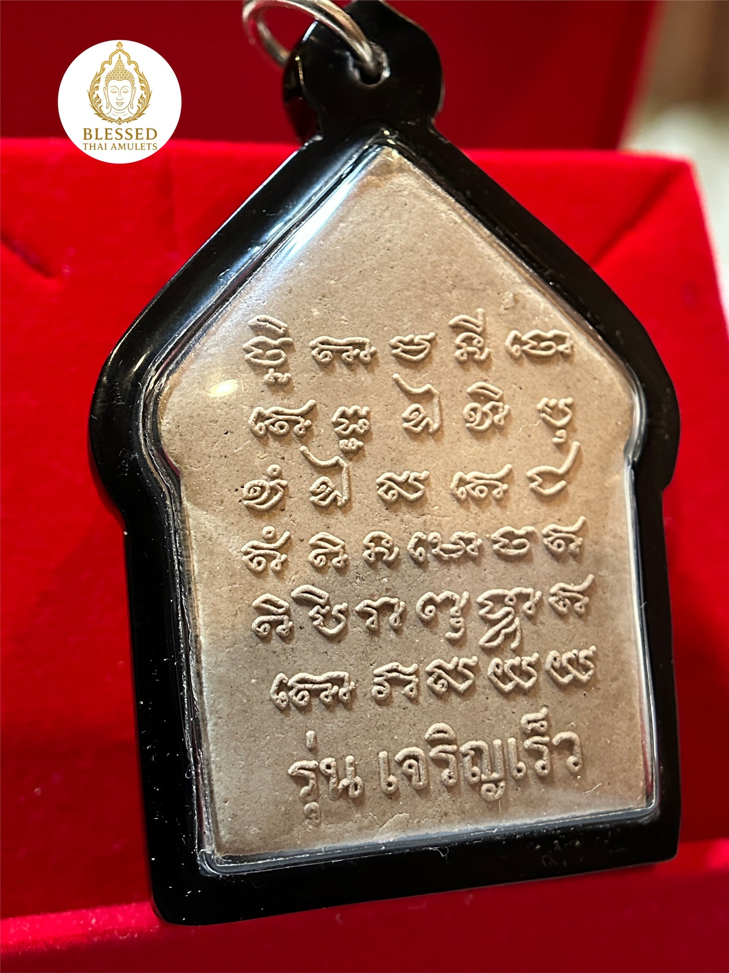 Golden Tranquility Buddha – Scripted Blessing