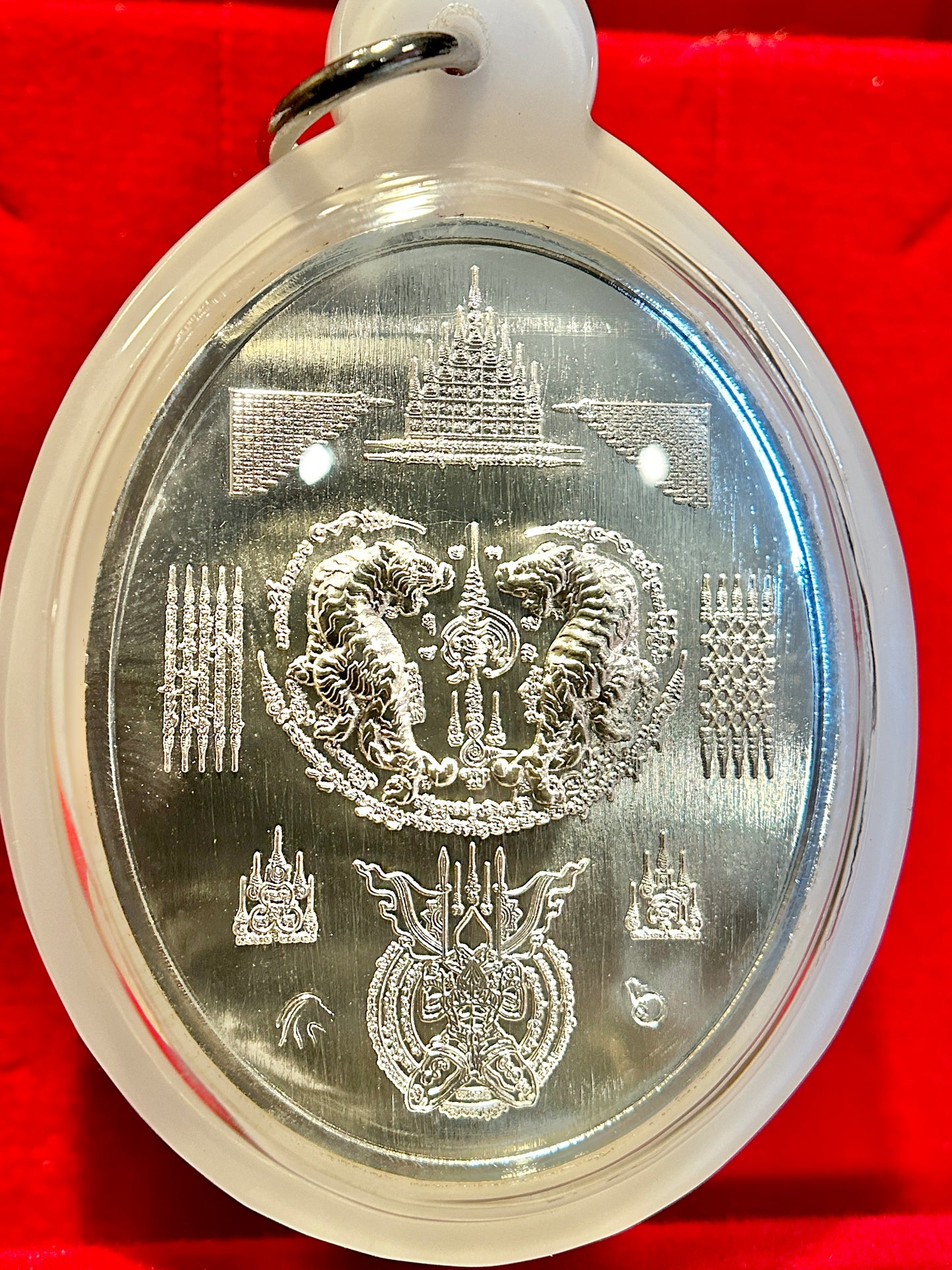 Nai Khanom Tom Signature Amulet (Silver Edition – White Case)