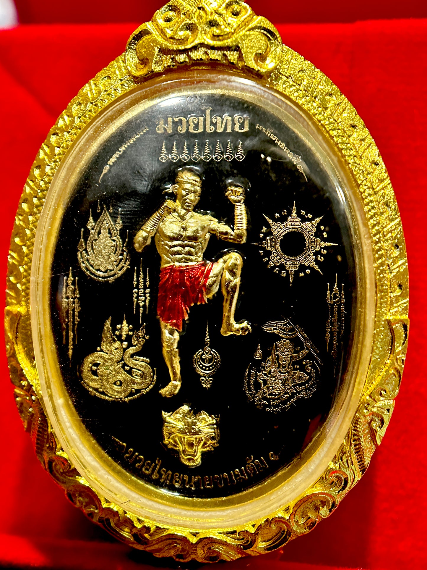 Nai Khanom Tom Signature Amulet (Black & Gold Edition)
