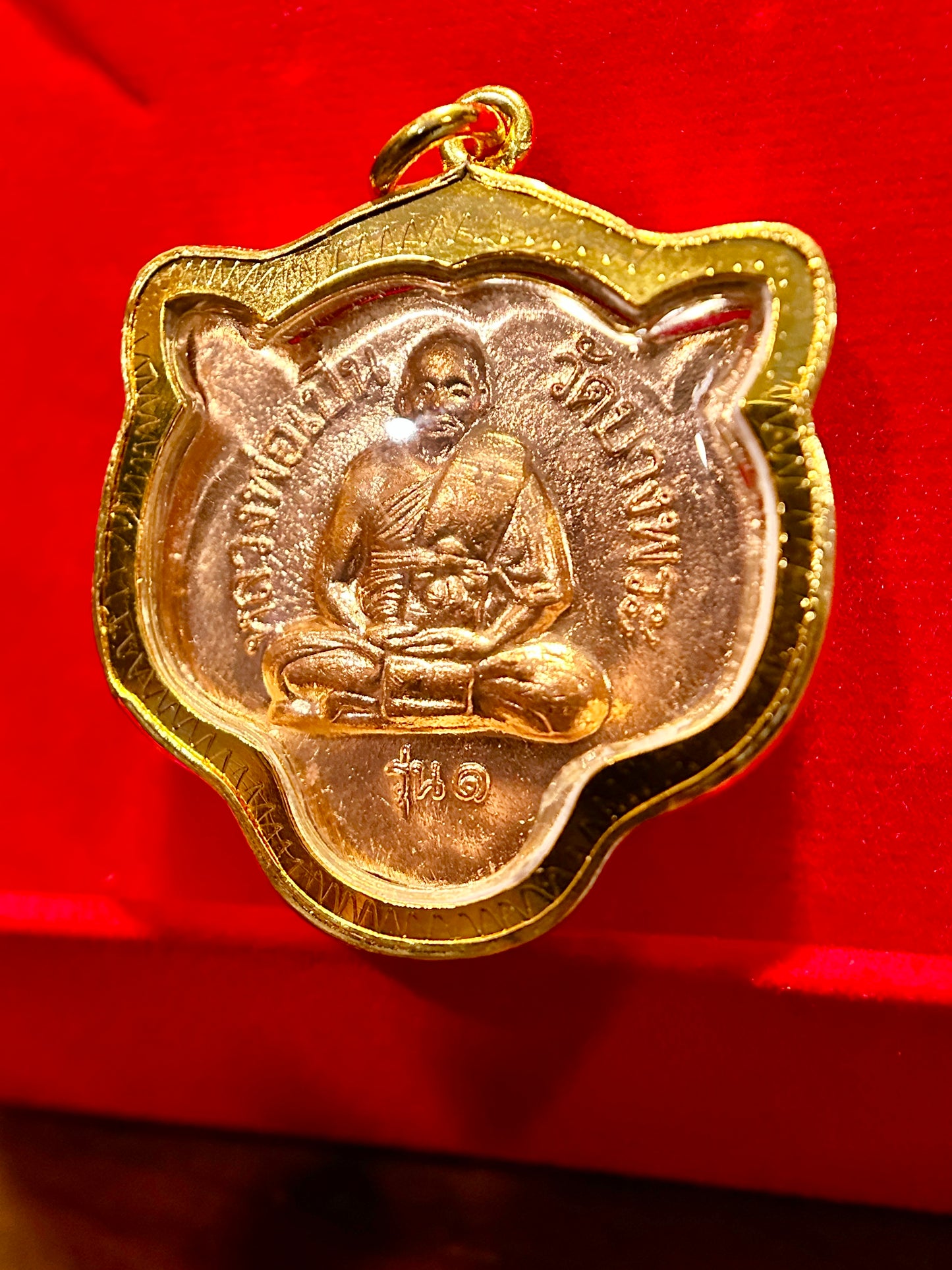 Tiger Spirit & Monk Blessing (Copper)