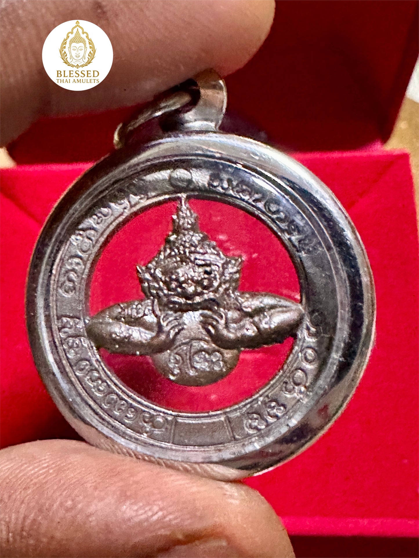 Rahu Eclipse Guardian – Twin Inscription