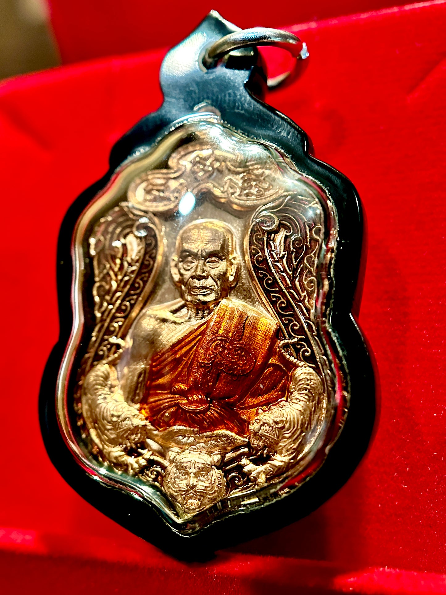 Luang Phor Phat & Tiger Spirit Guardian