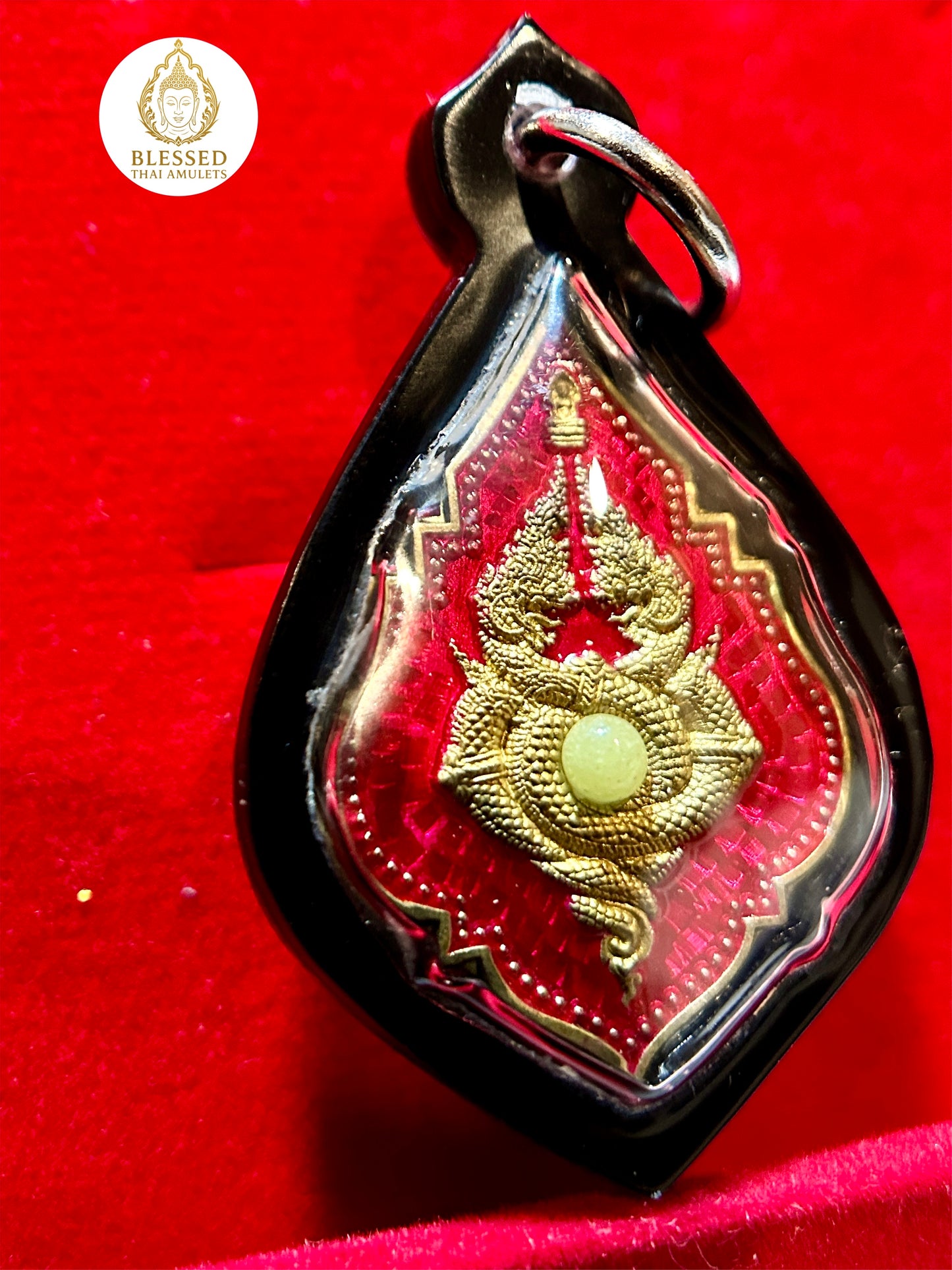Twin Naga Eye of Protection (Pink/Gold)