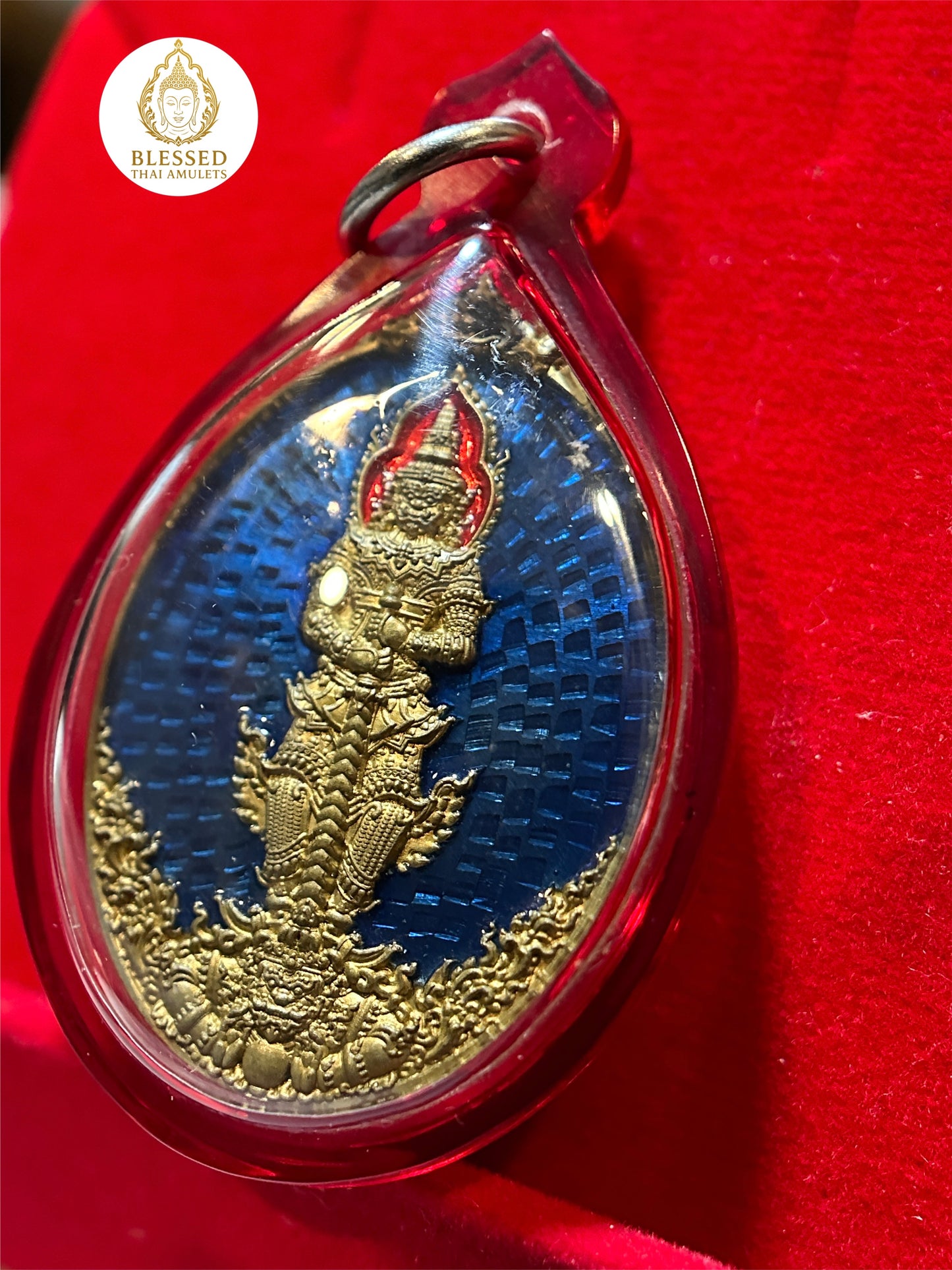 Tao Wessuwan Yaksha Mantra (Blue)