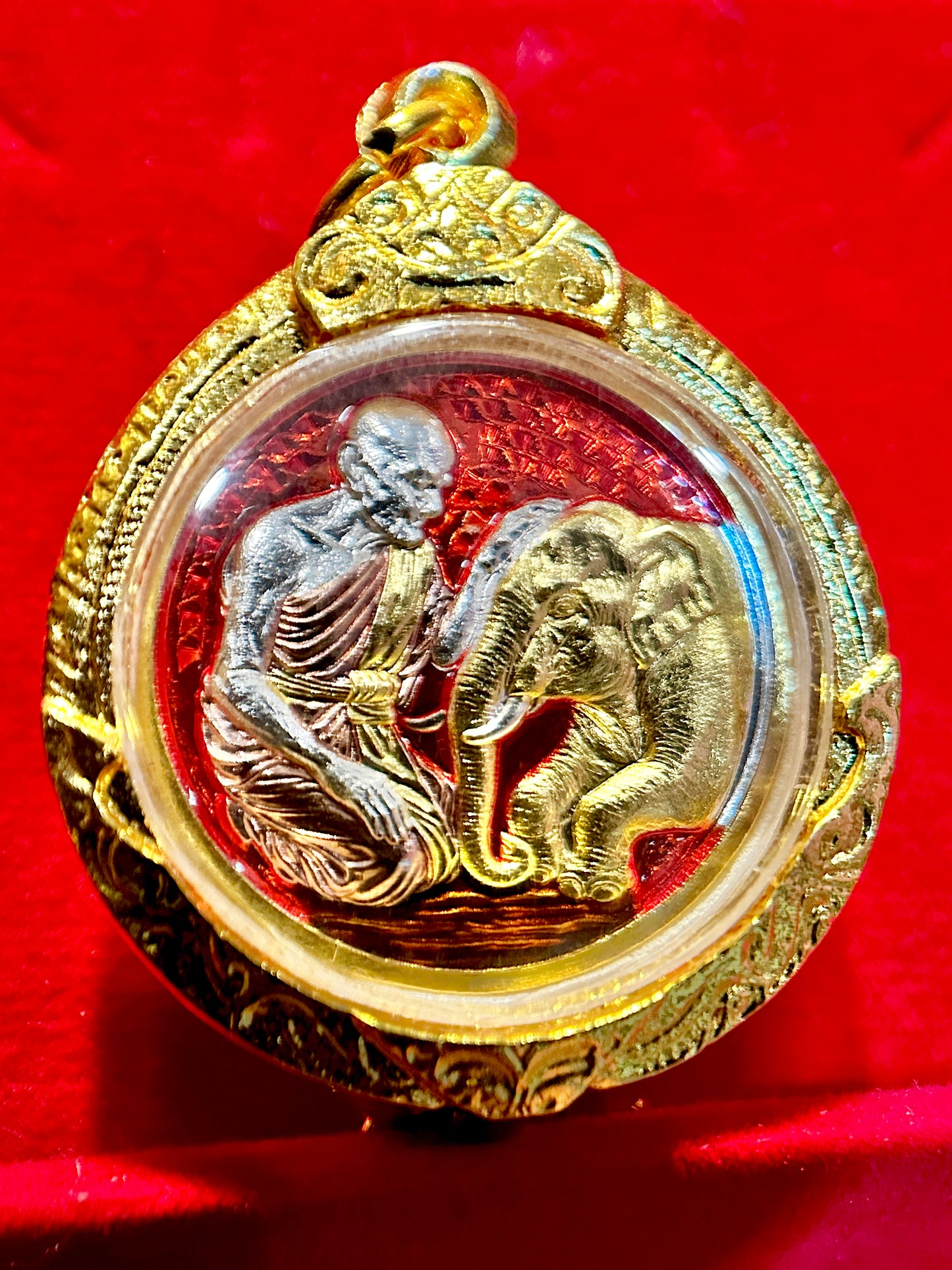 Luang Pu Fan & Sacred Elephant — Royalty Edition