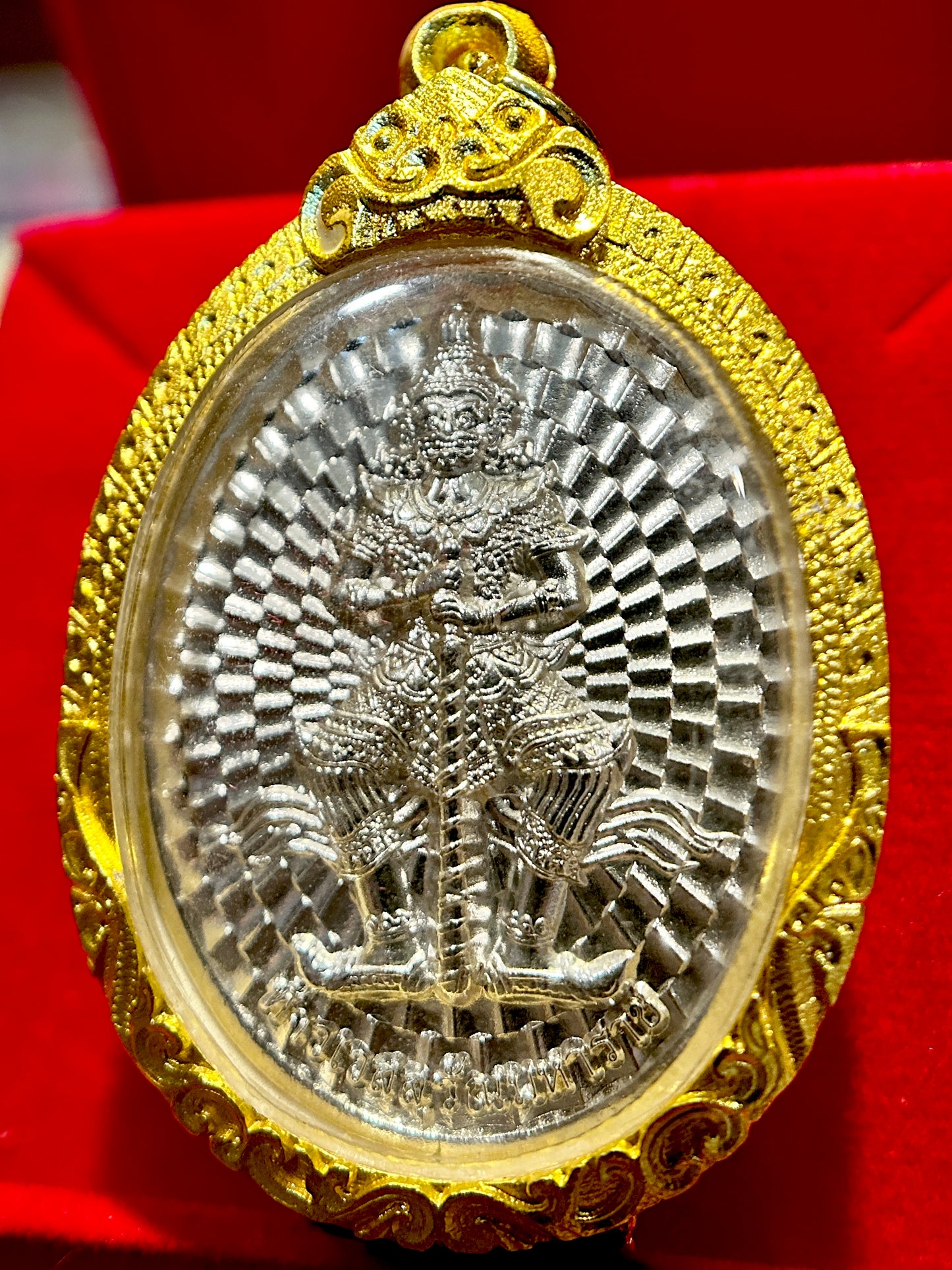 Tao Wessuwan & Rahu Silver Wealth Guardian