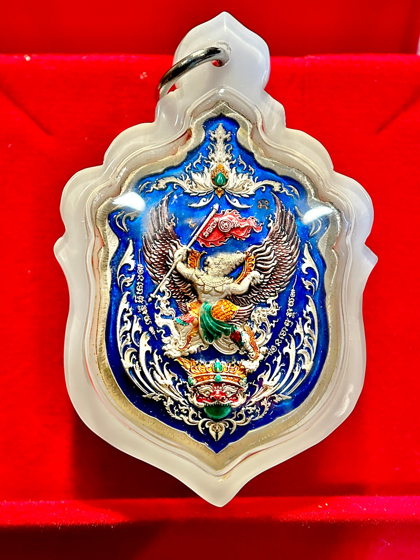 Tao Wessuwan & Garuda (Sapphire Blue Guardian)