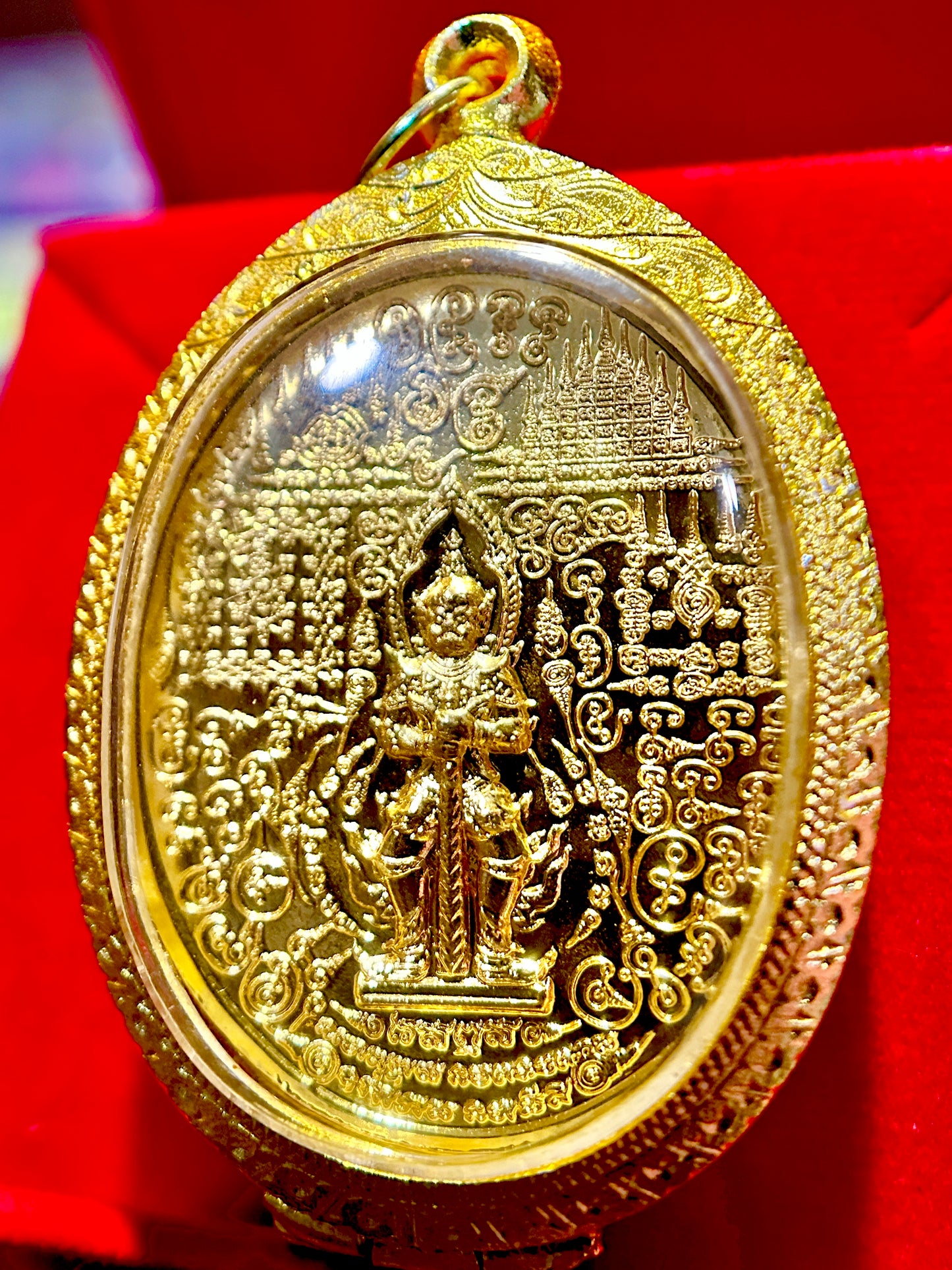 Garuda & Tao Wessuwan (Blue/Gold)