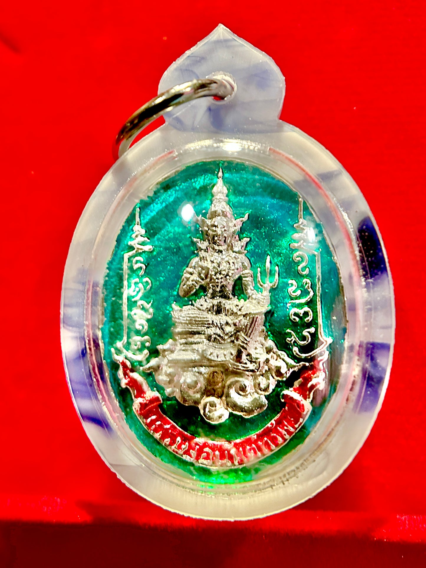 Si Hu Ha Ta & Phra Shiva (Emerald/Silver)