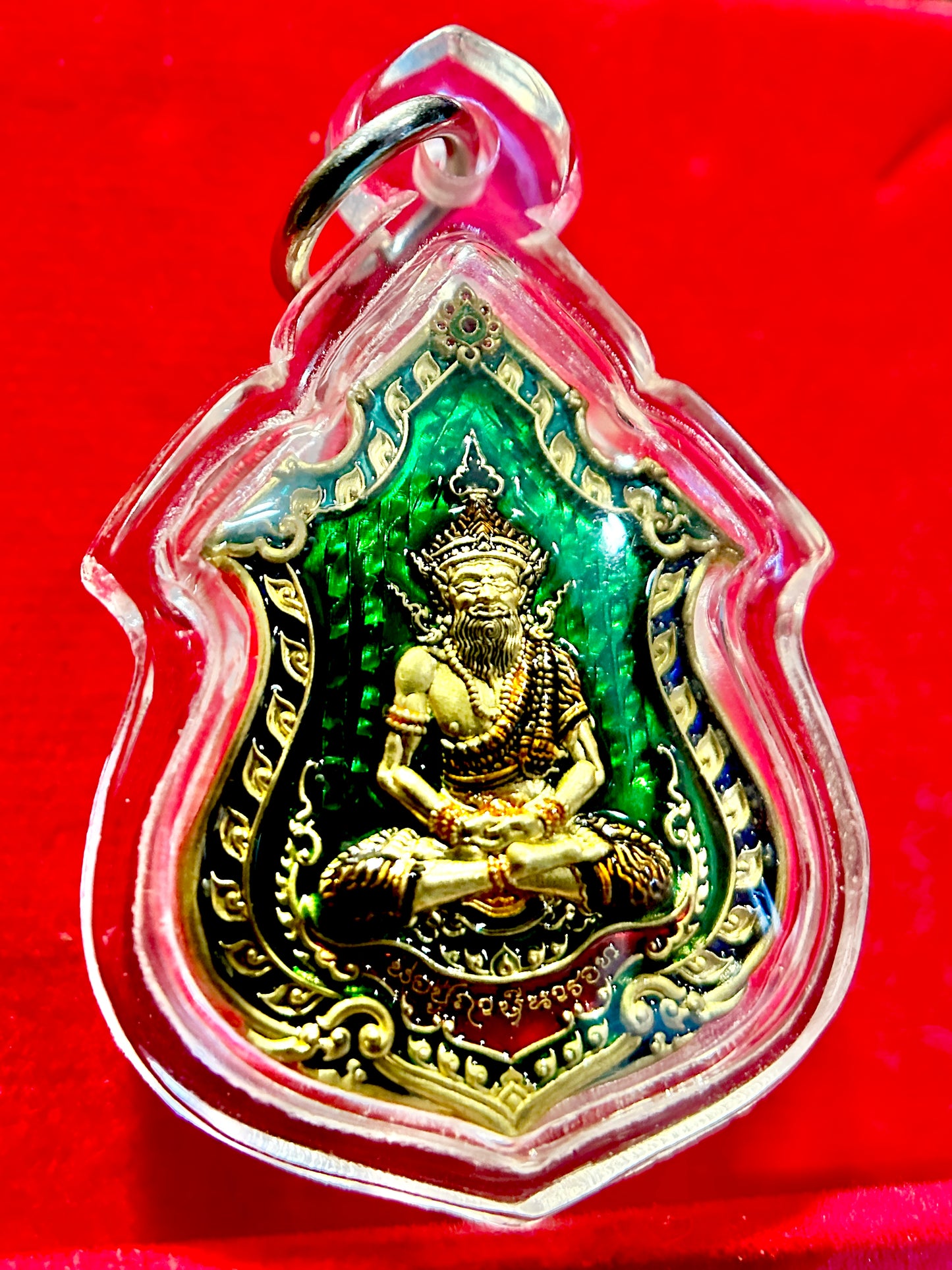 Lersi Ta Fai & Hanuman Riding Singha