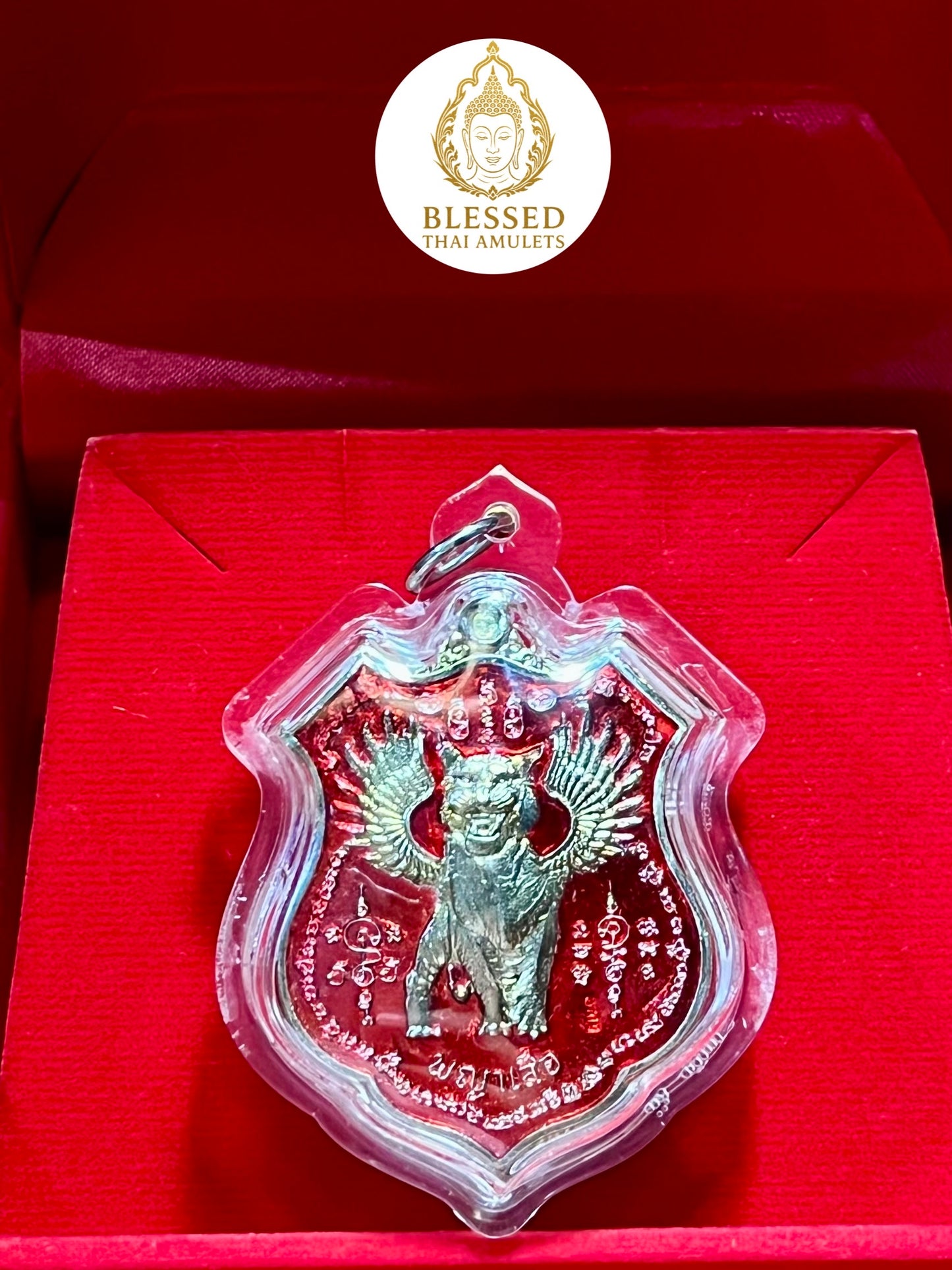 Winged Tiger Sak Yant (Red)