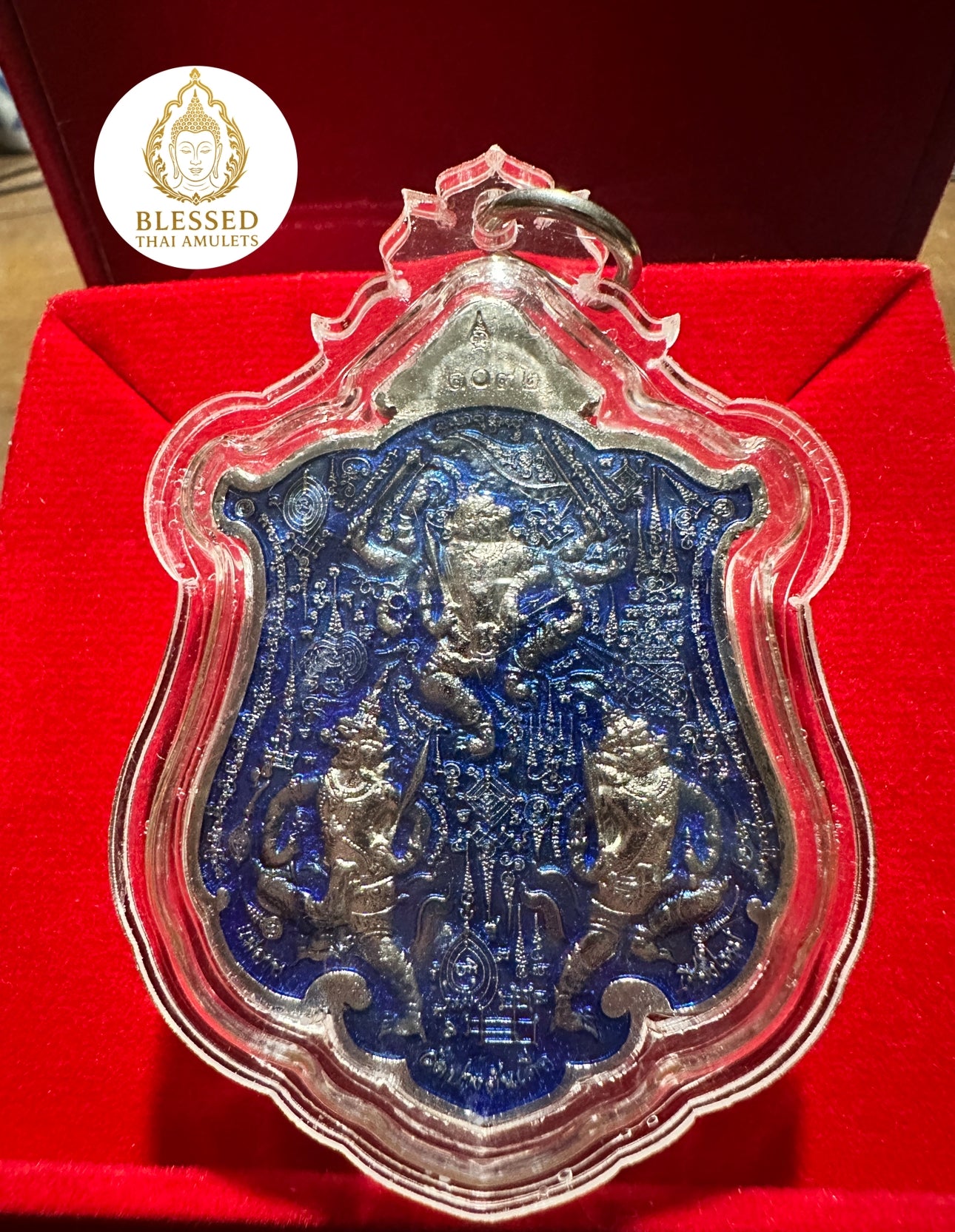 Kali/Shiva & Triple Hanuman (Blue/Silver)