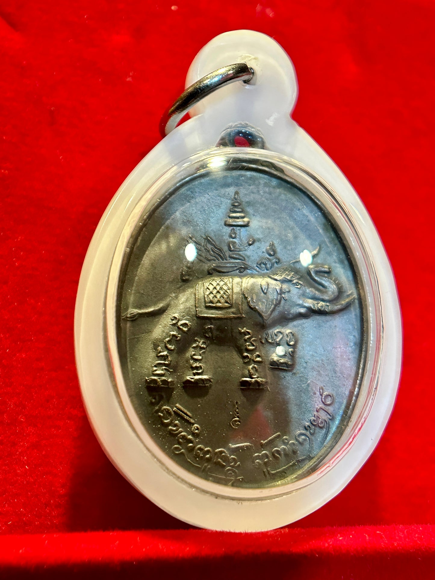 Sacred Elephant Yantra & Chedi Guardian