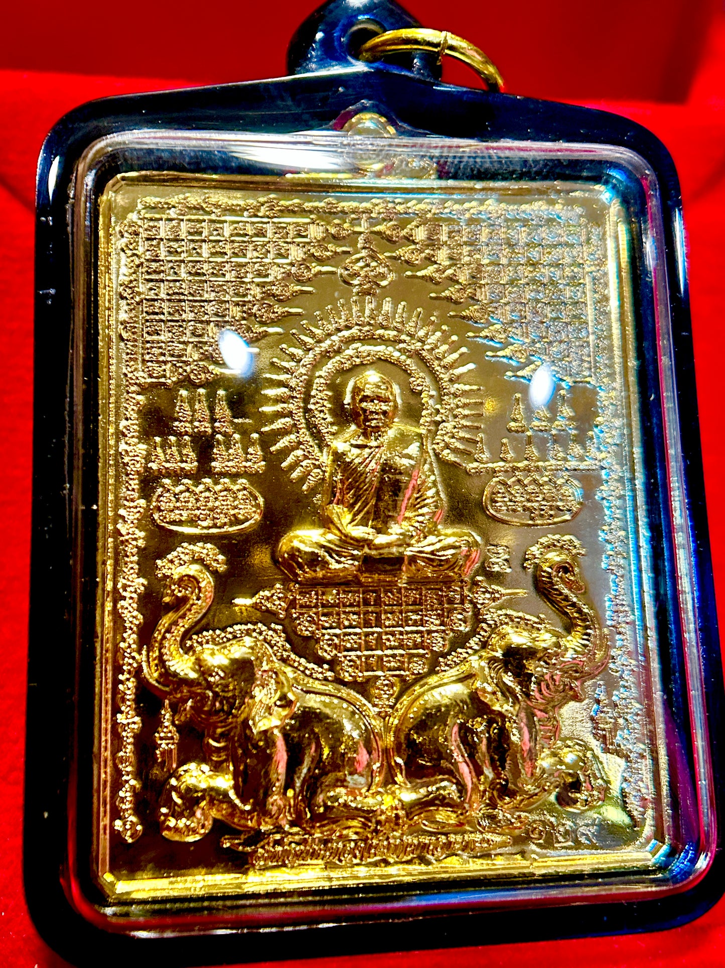 Hanuman, Monk & Elephant (Gold Edition)