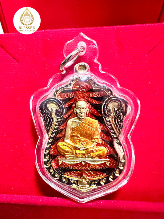 Luang Phor Phat Tri-Color Amulet