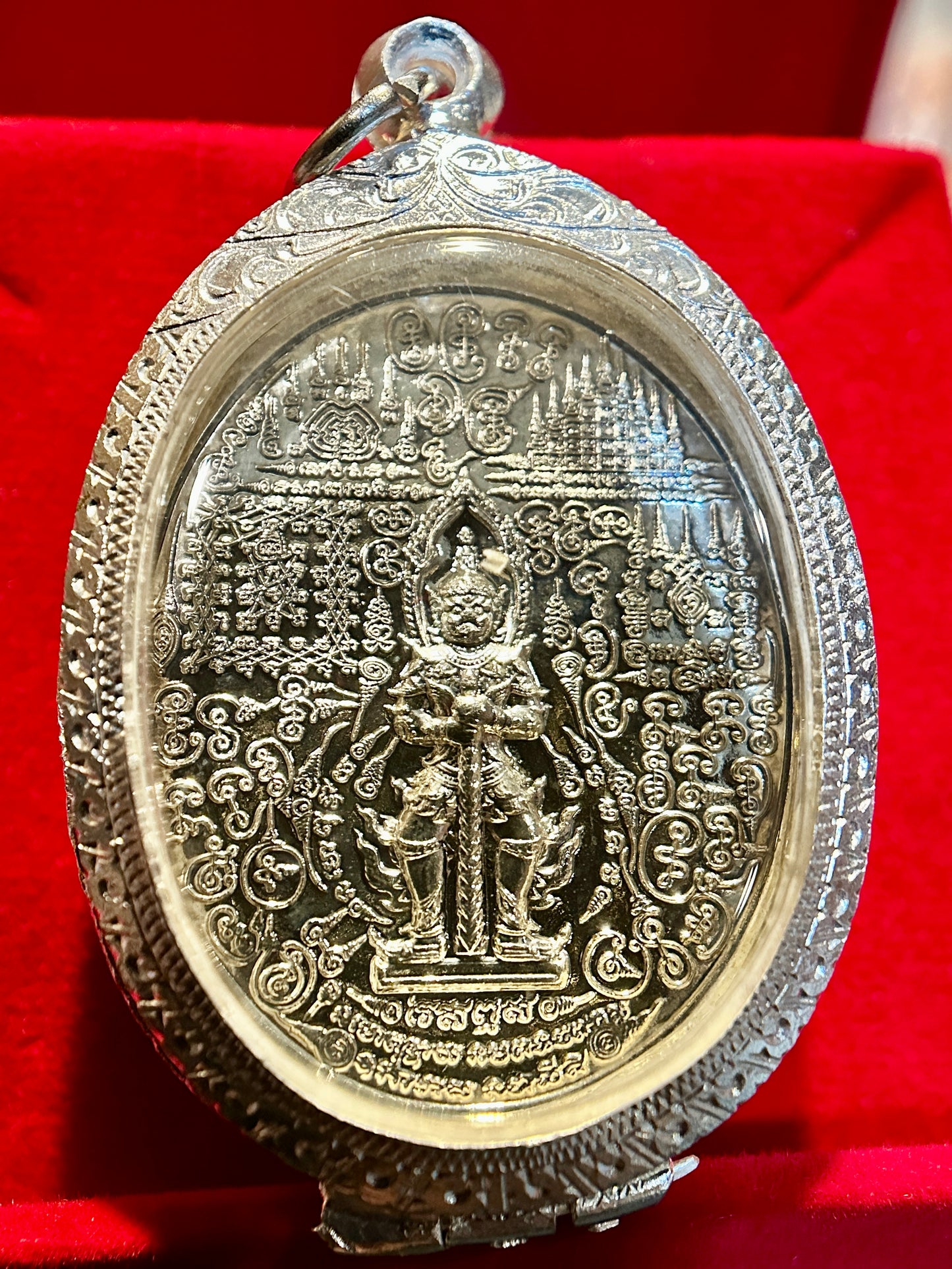 Garuda & Tao Wessuwan (Blue/Silver) - Silver Case