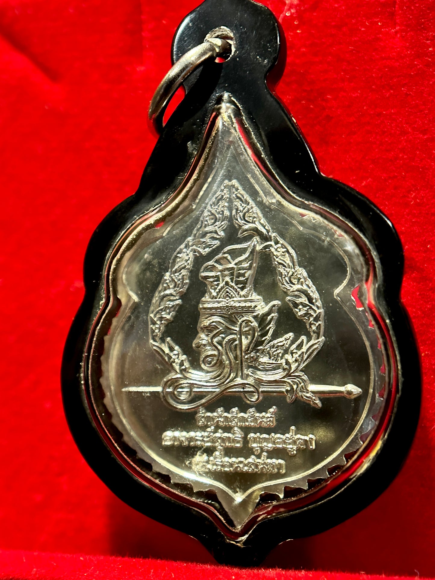 Tao Wessuwan Silver Guardian Amulet