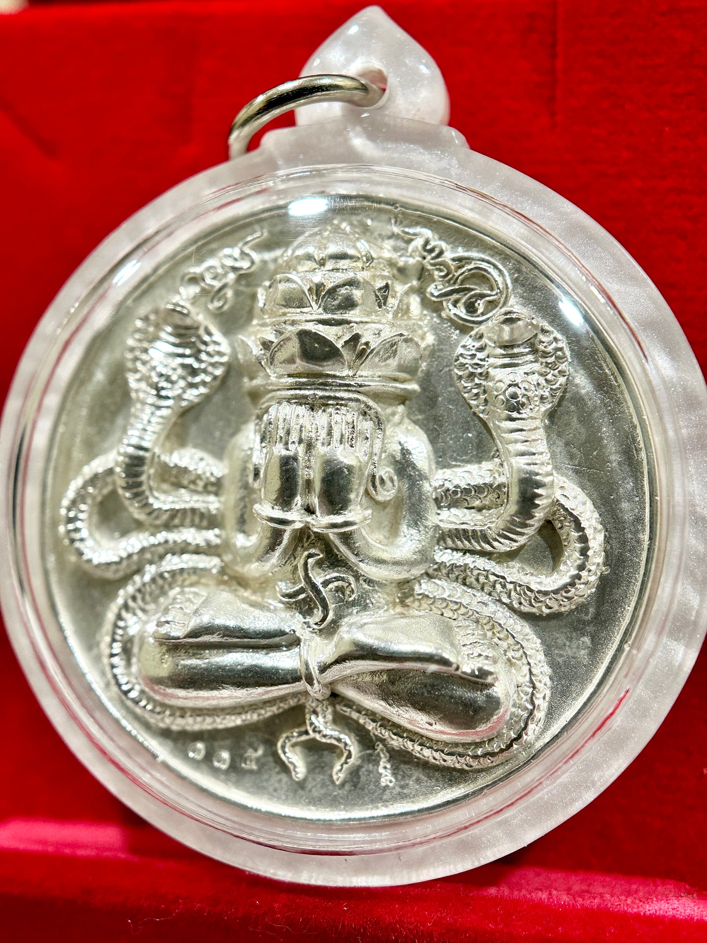 Phra Pidta Serpent King (Silver Edition) ￼