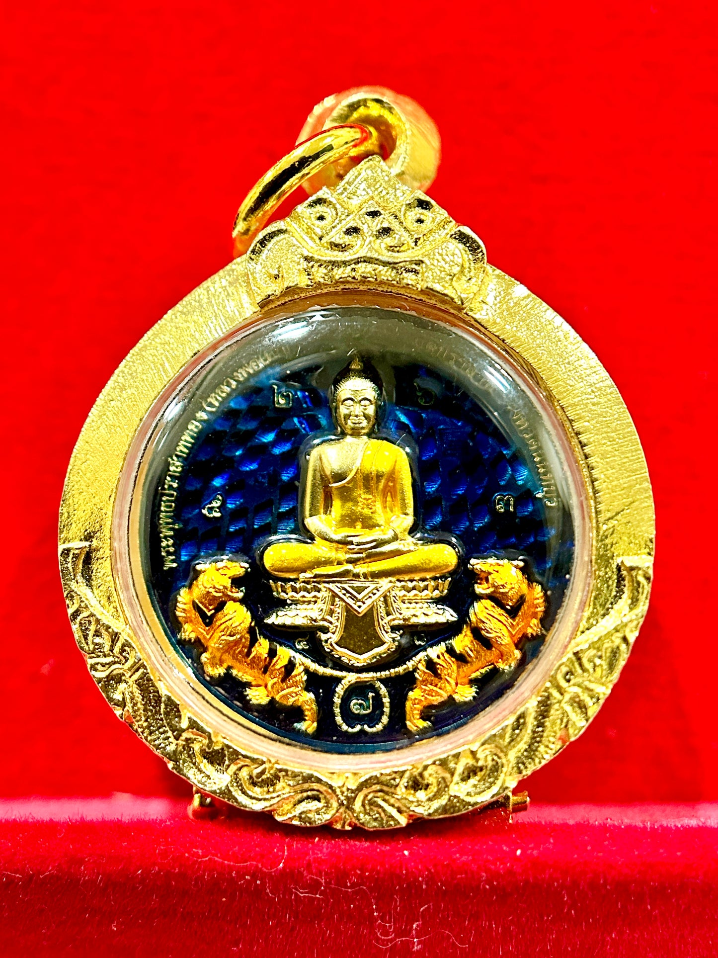 Phra Buddha Chinnarat Tiger Guardian (Royal Sapphire Edition)
