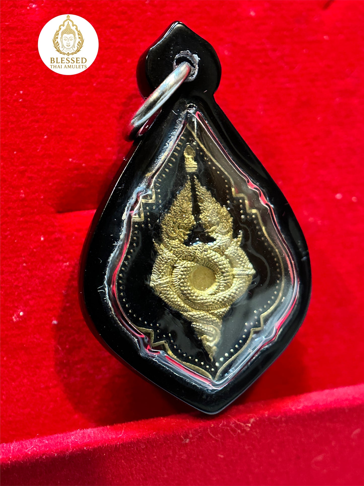 Twin Naga Eye of Protection (Black/Gold)