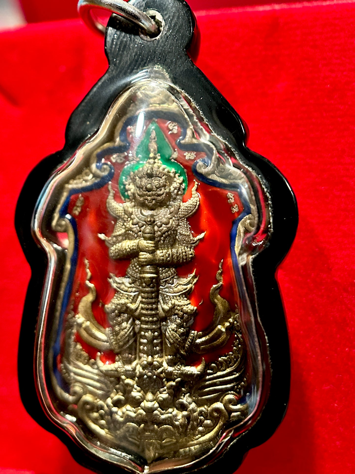 Tao Wessuwan & Rahu Twin Guardian (Red Power Edition)