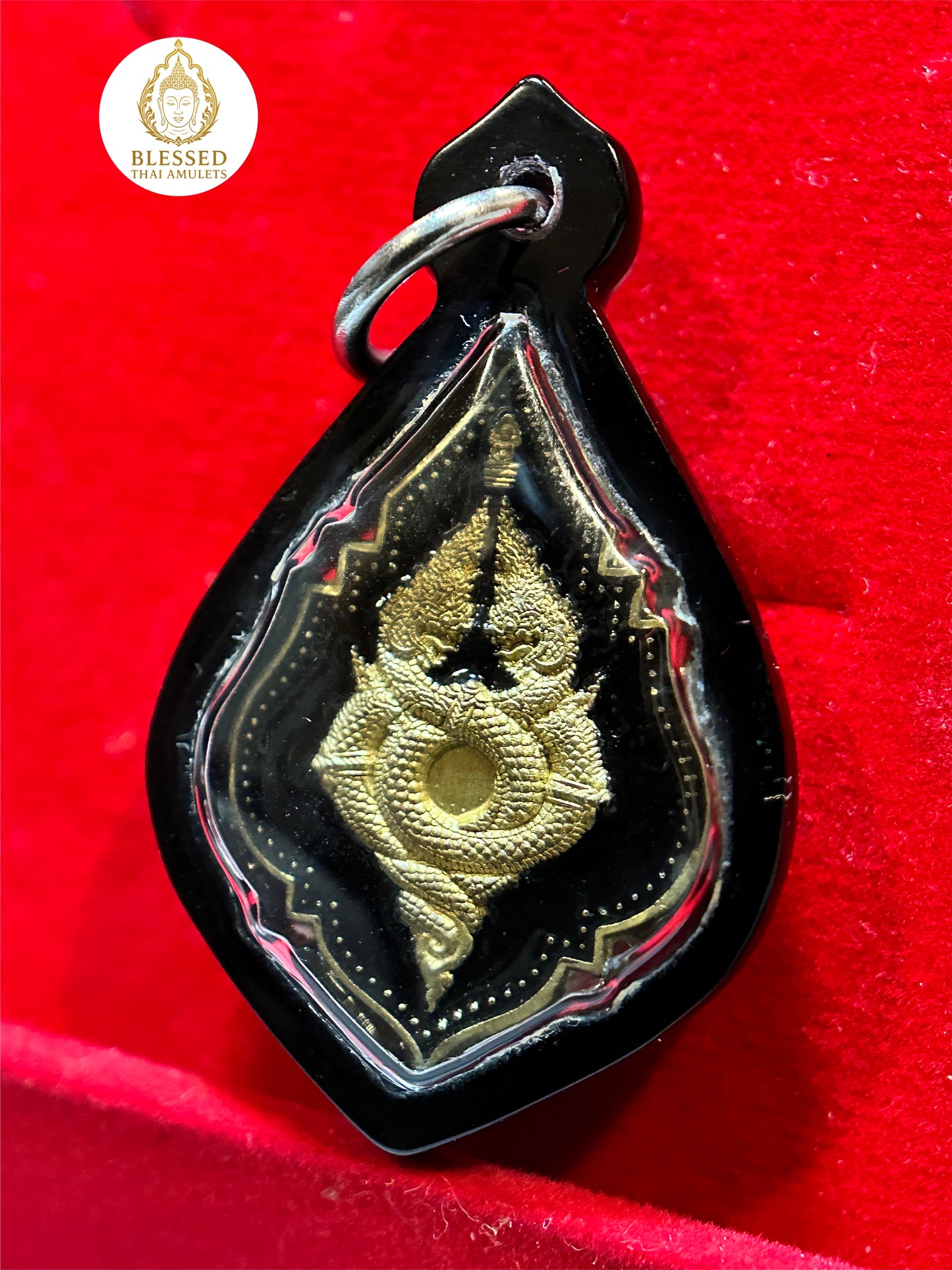 Twin Naga Eye of Protection (Black/Gold)