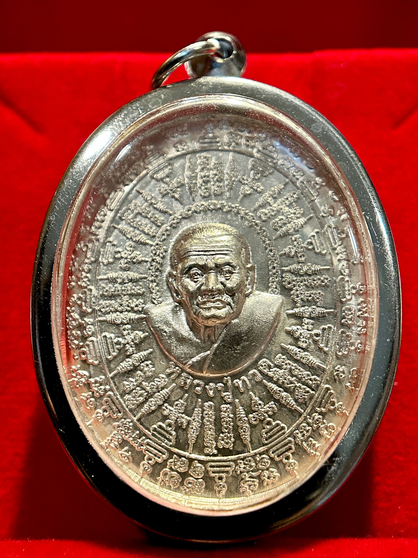 Luang Phor Thuat Sacred Yantra Guardian (Silver Edition)