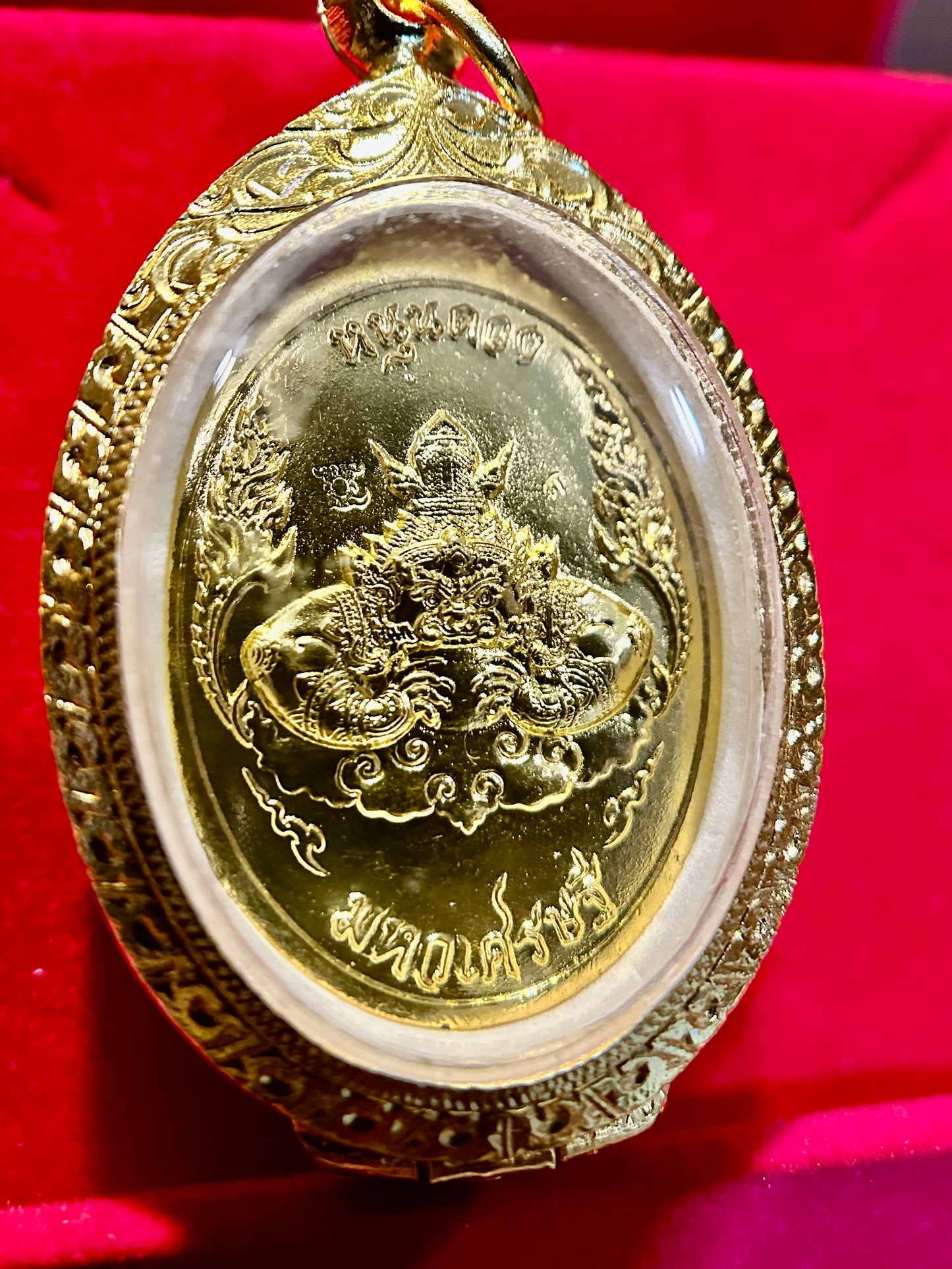 Black & Gold Tao Wessuwan Rahu Guardian