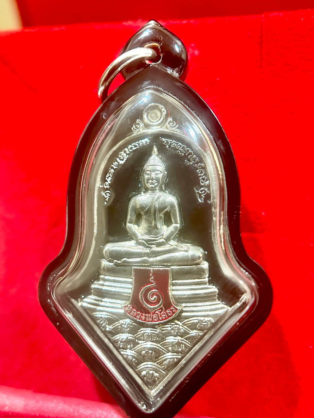Silver Buddha & Tao Wessuwan Protection
