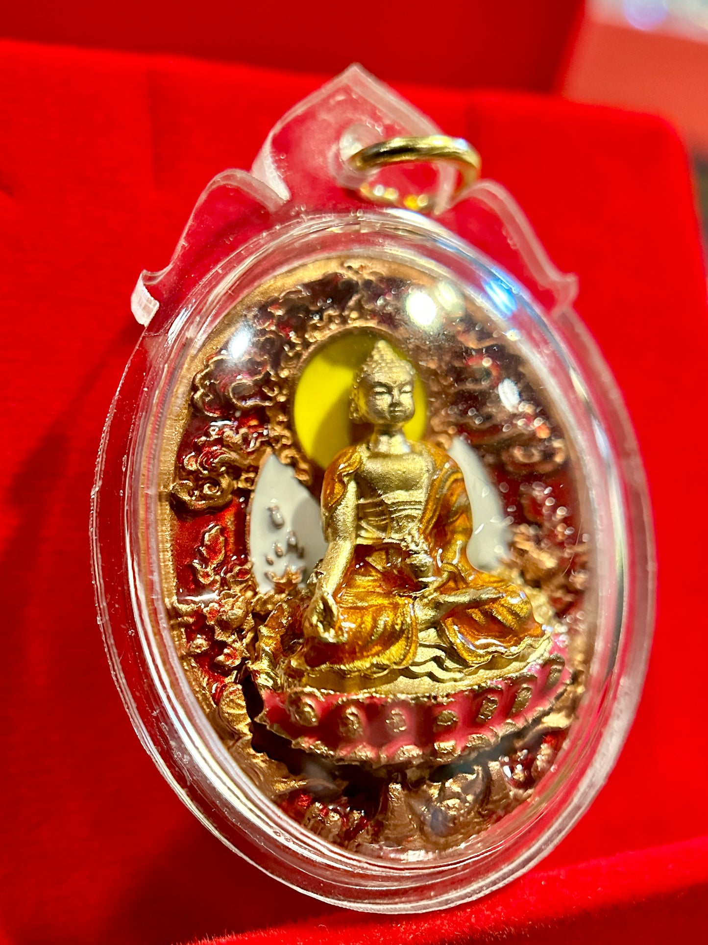 Bhumisparsha Mudra (Calling the Earth to Witness)