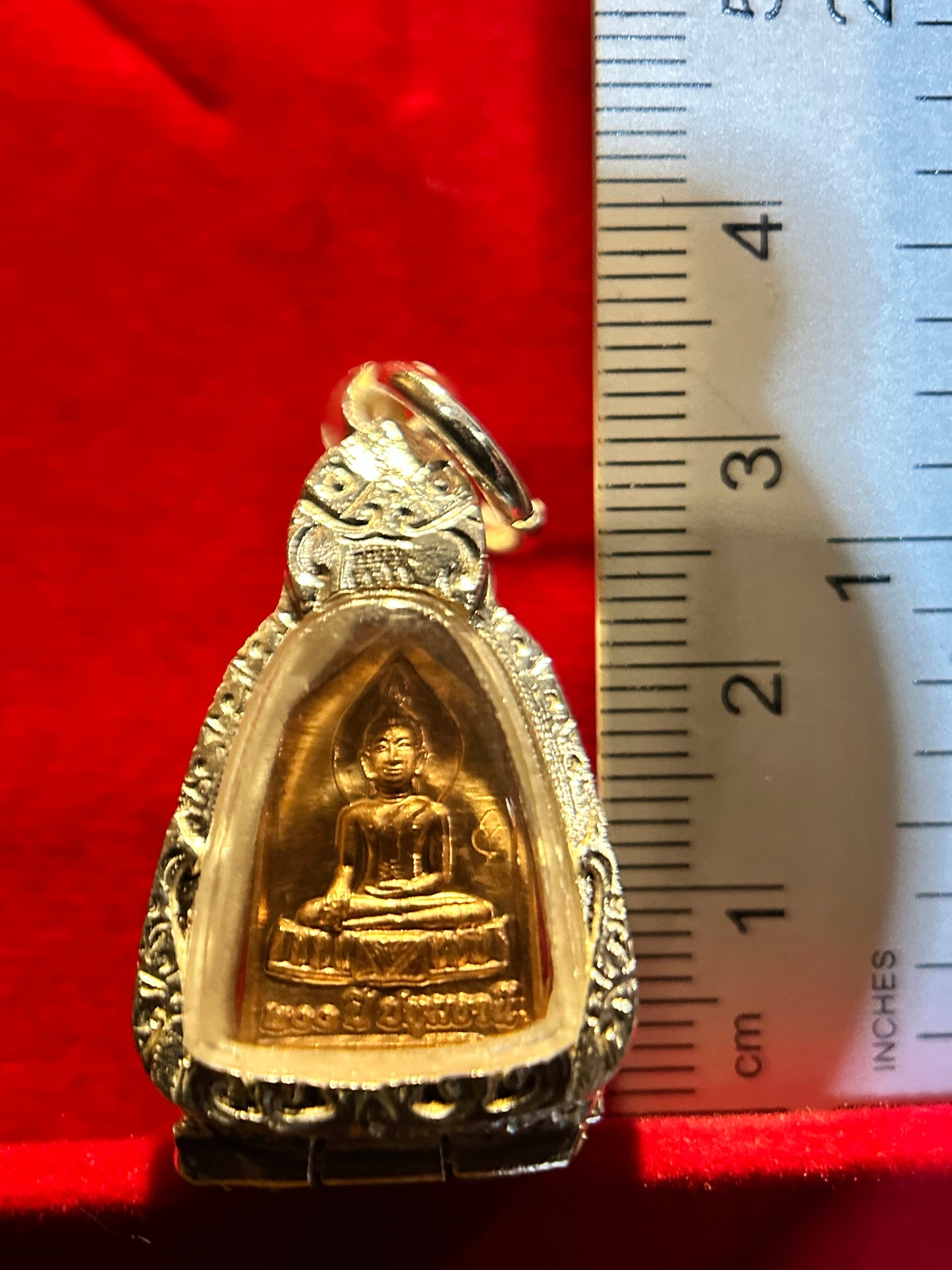 Yantra Protection Amulet (Copper Tone)