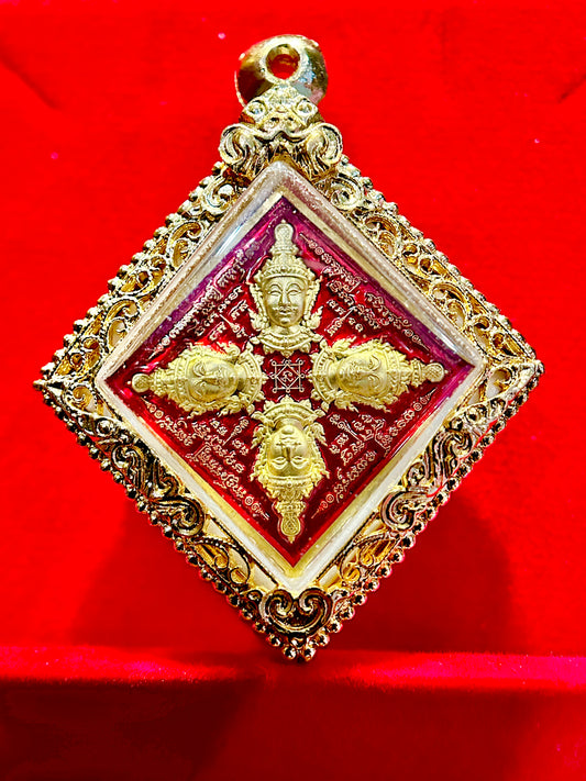 Phra Phrom Diamond Blessing (Red)