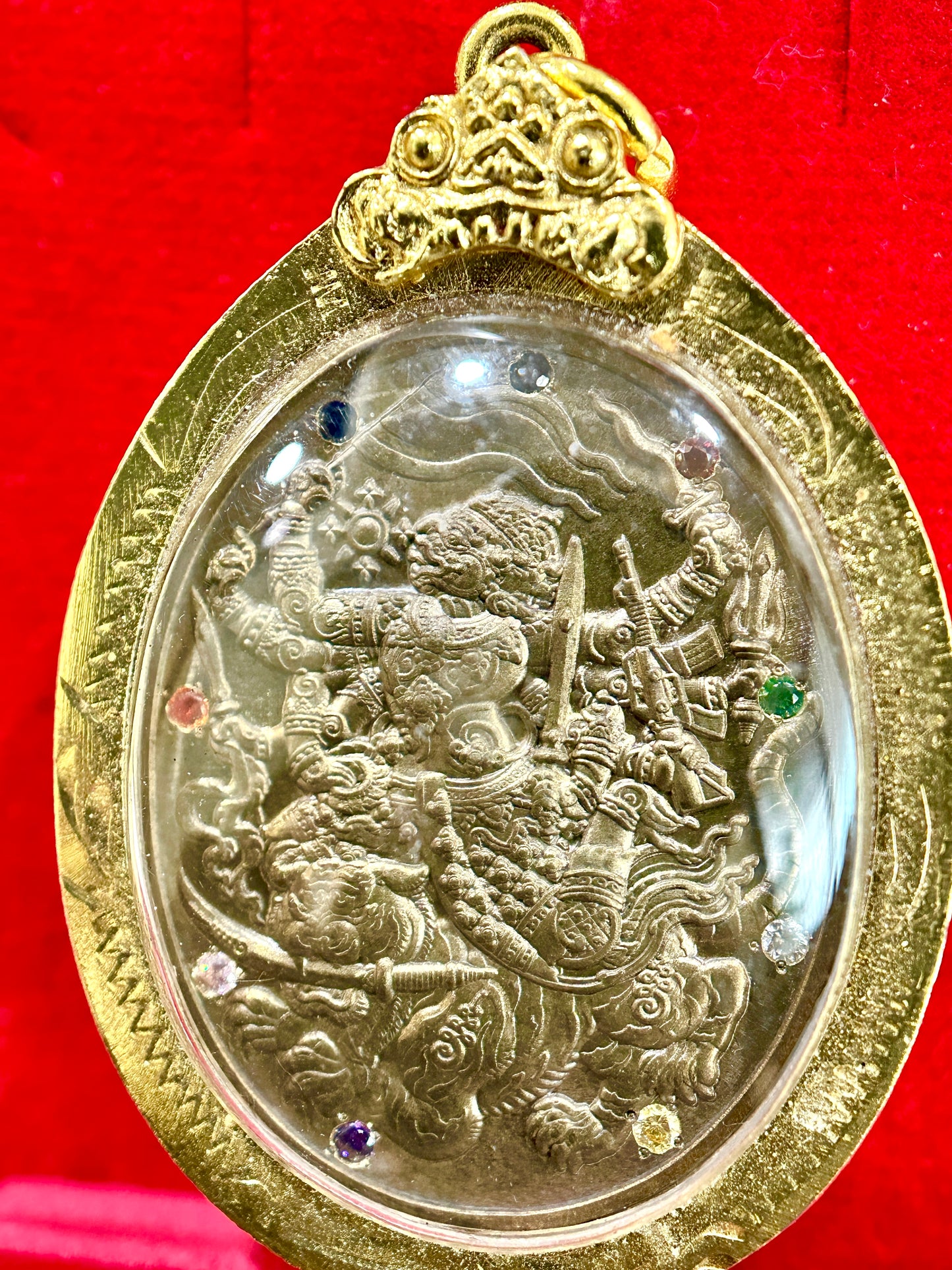 Hanuman Sacred Yantra Amulet by Luang Phor Prasoot (Kao Chae Edition)