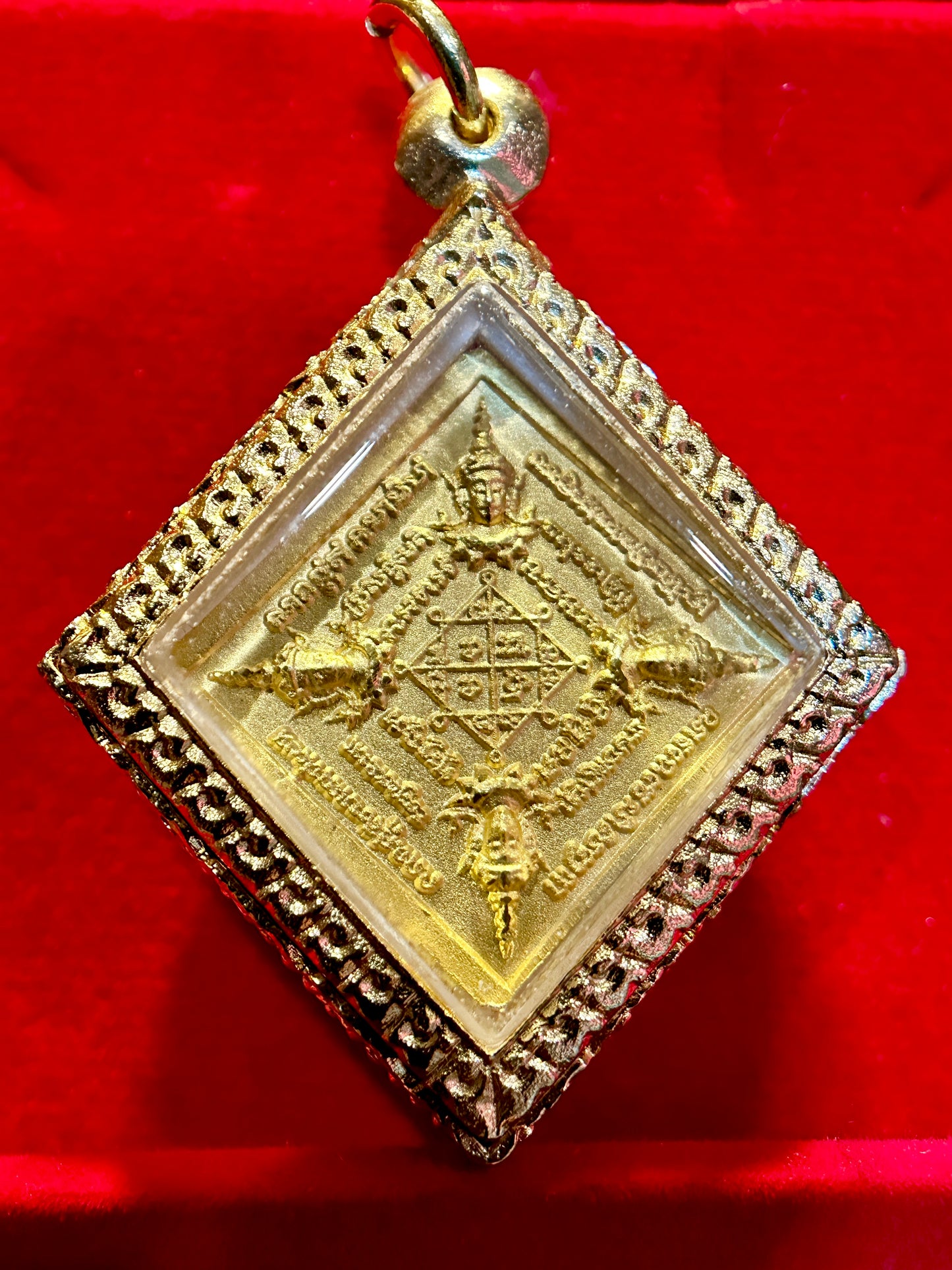 Lersi & Phra Phrom Four-Faces Yantra