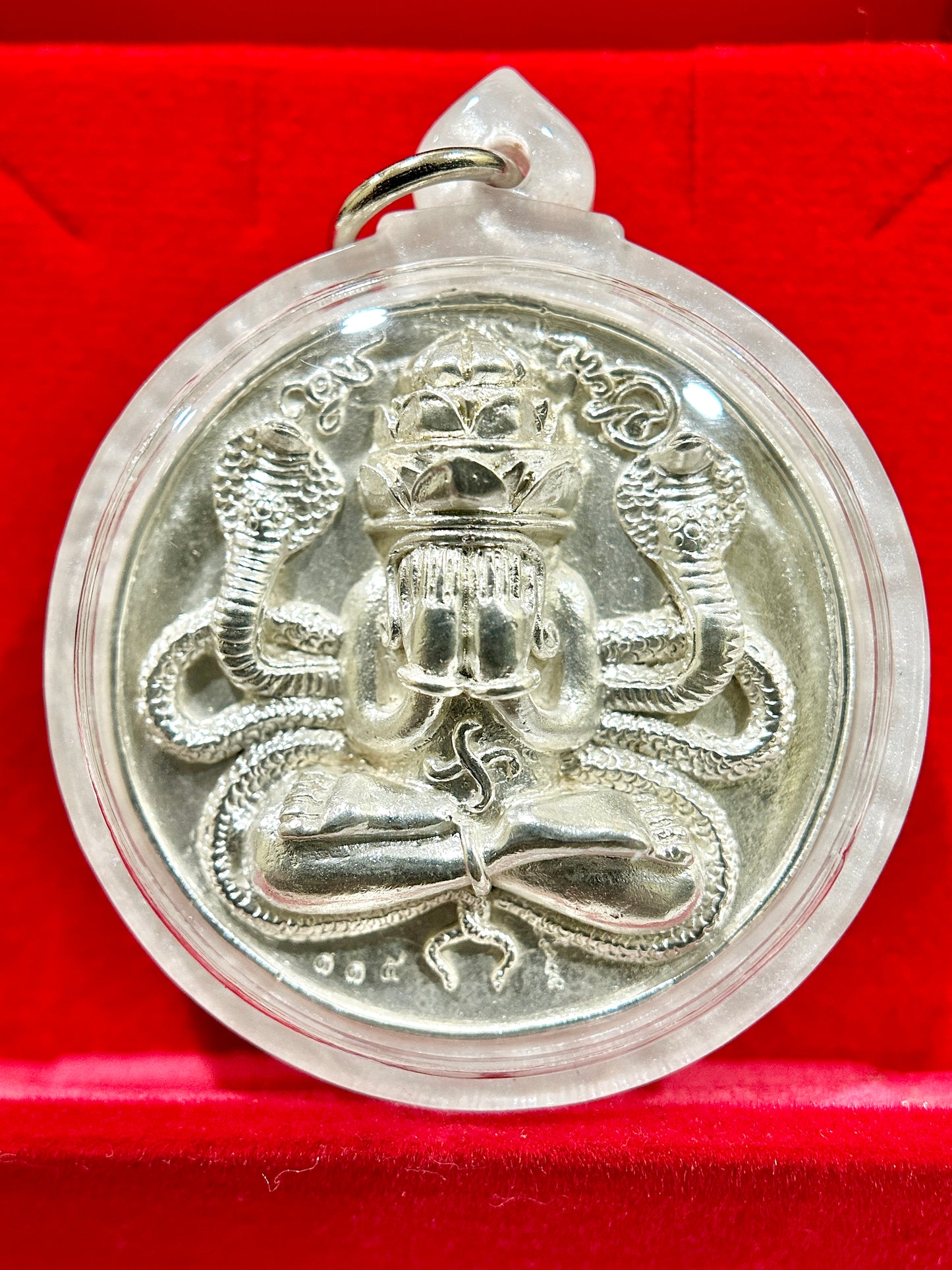 Phra Pidta Serpent King (Silver Edition) ￼
