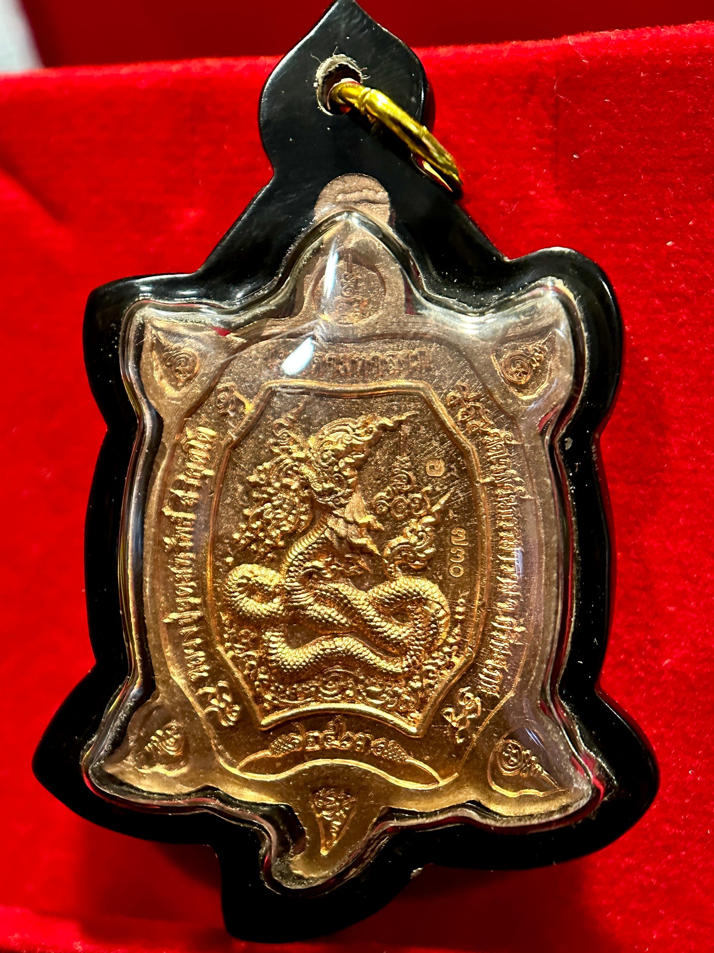 Luang Pu Udomsap Turtle (Purple/Copper)
