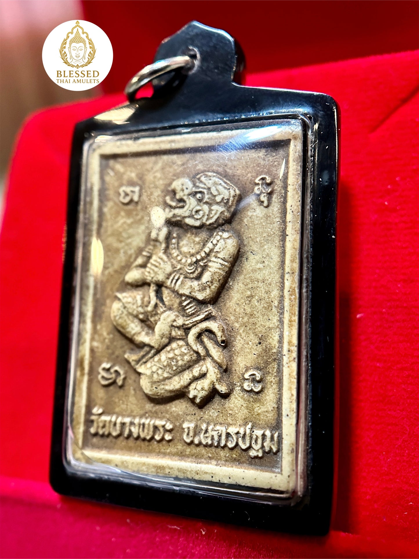 Hanuman & Monk Riding Tiger