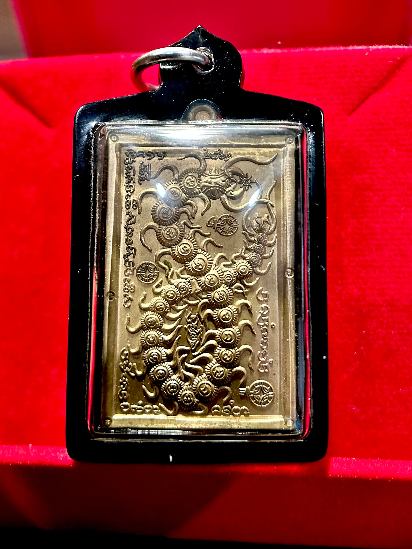 Brushed Gold Sacred Centipede