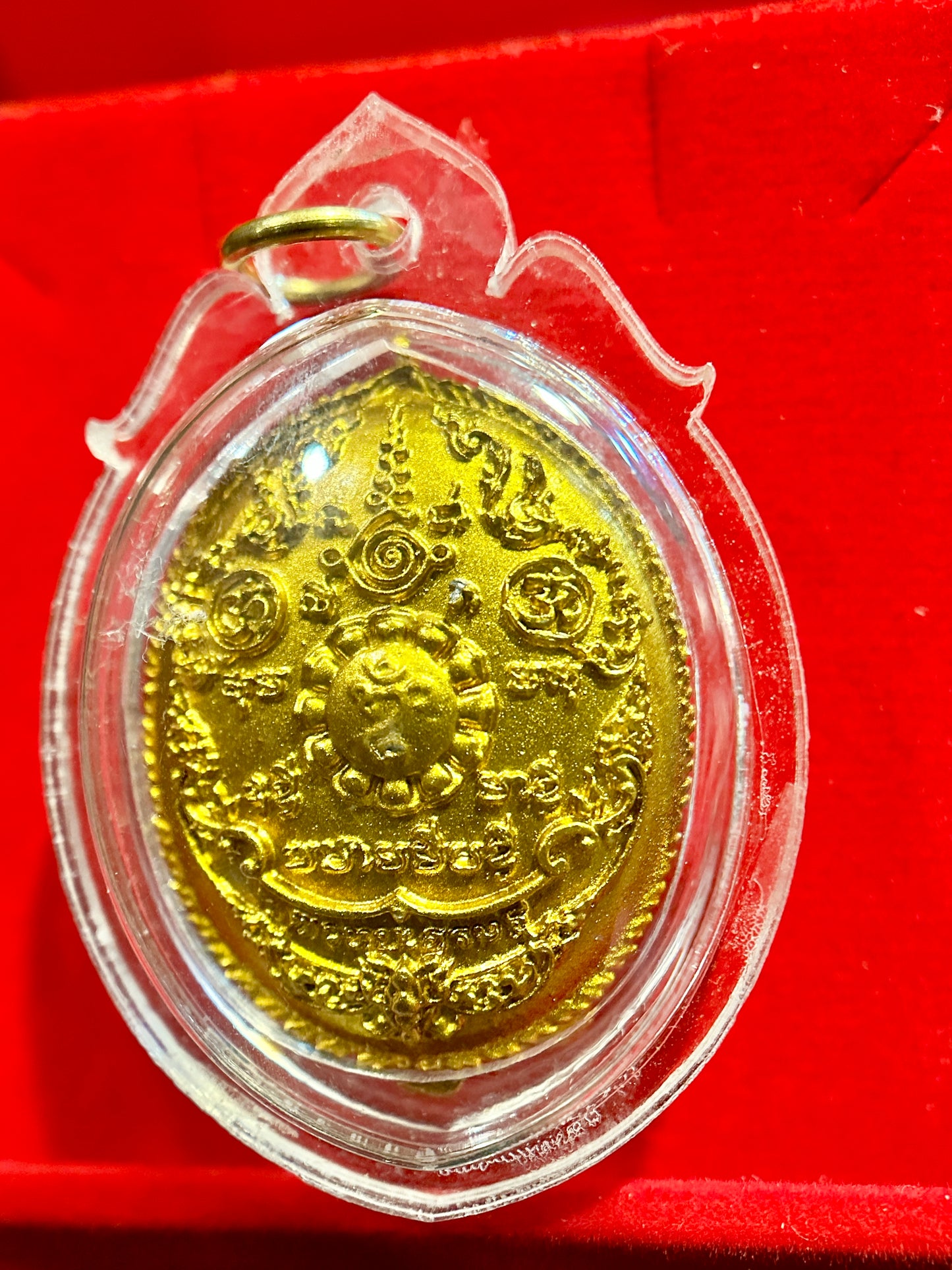 Phra Phrom Four-Faced Blessing (Gold Relief Edition)