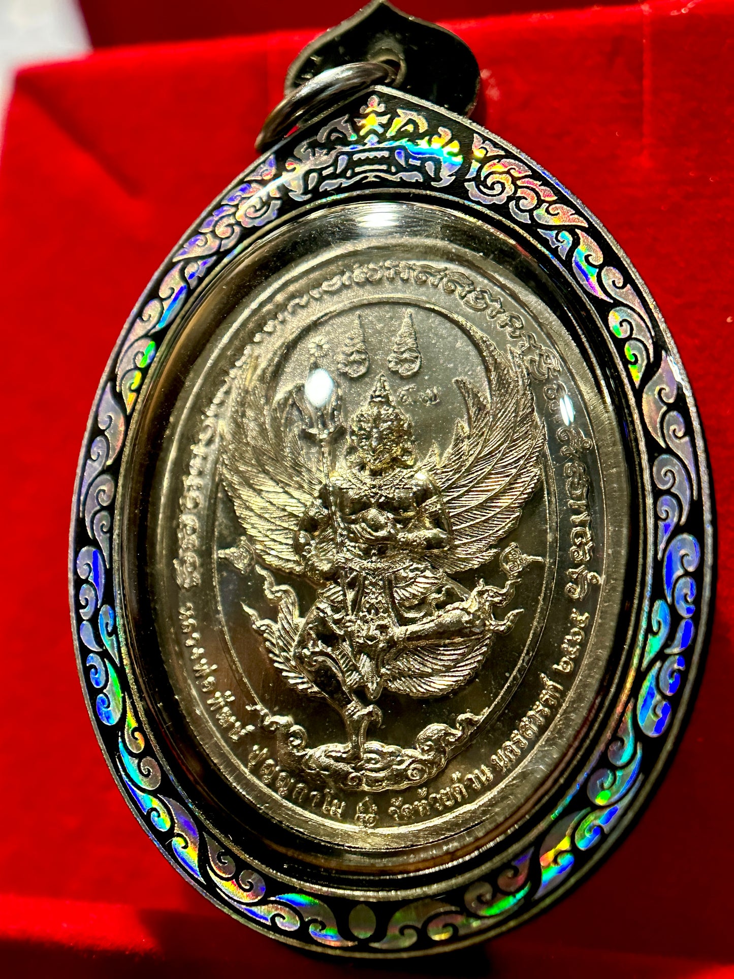 Tao Wessuwan & Garuda Divine Authority Amulet