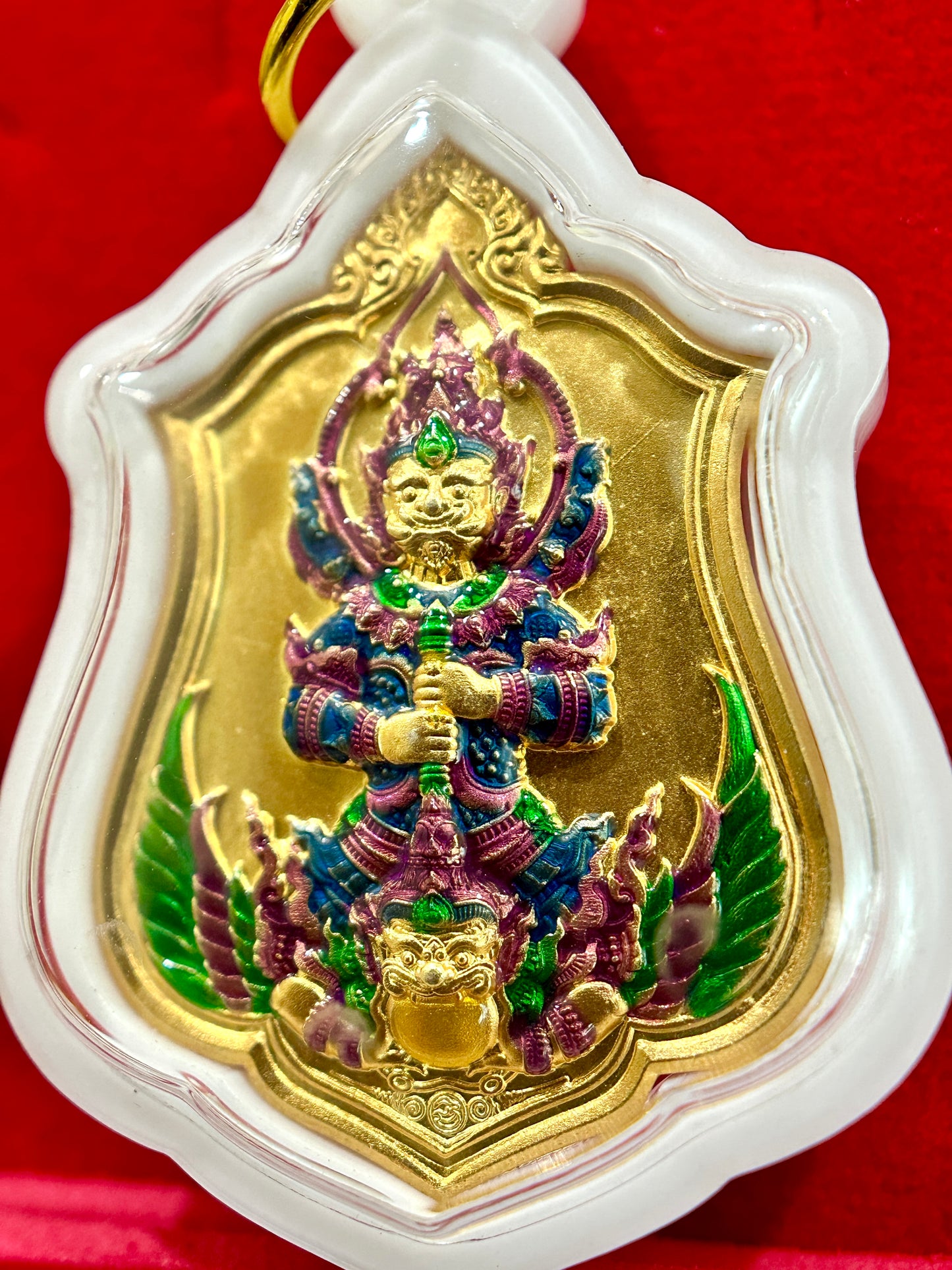 Erawan & Tao Wessuwan Treasure Guardian Amulet